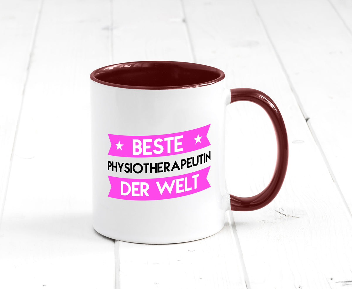 Beste Physiotherapeutin Humor Geschenkidee Tasse