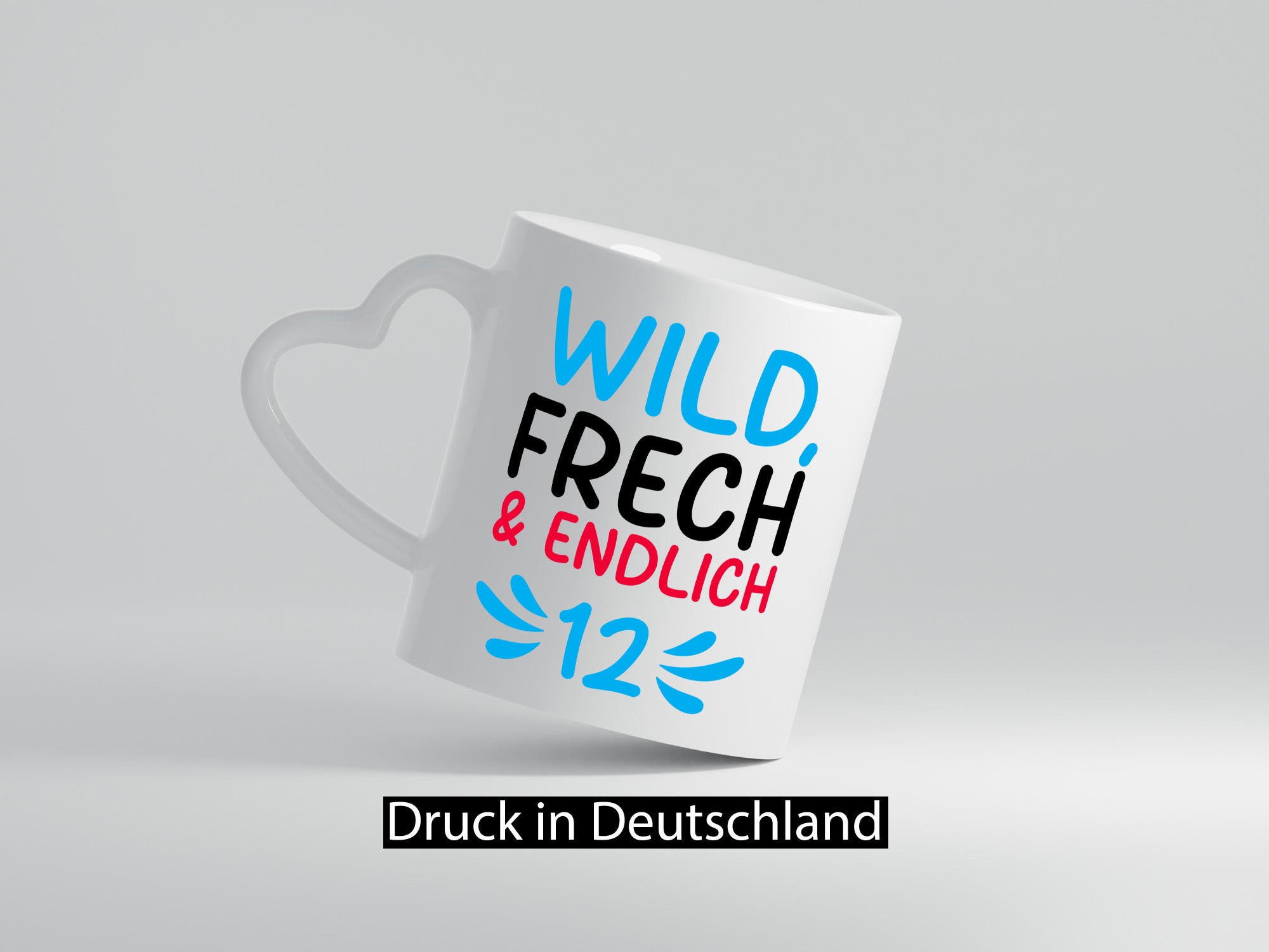 12. Geburtstag | 12 Jahre Wild & Frech lustiger Spruch Geschenk Geschenkidee