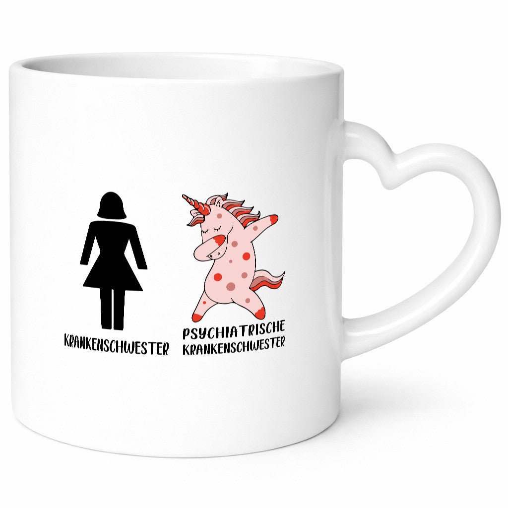 Krankenschwester | Psychiatrie Einhorn Geschenk Humor Geschenkidee lustiger