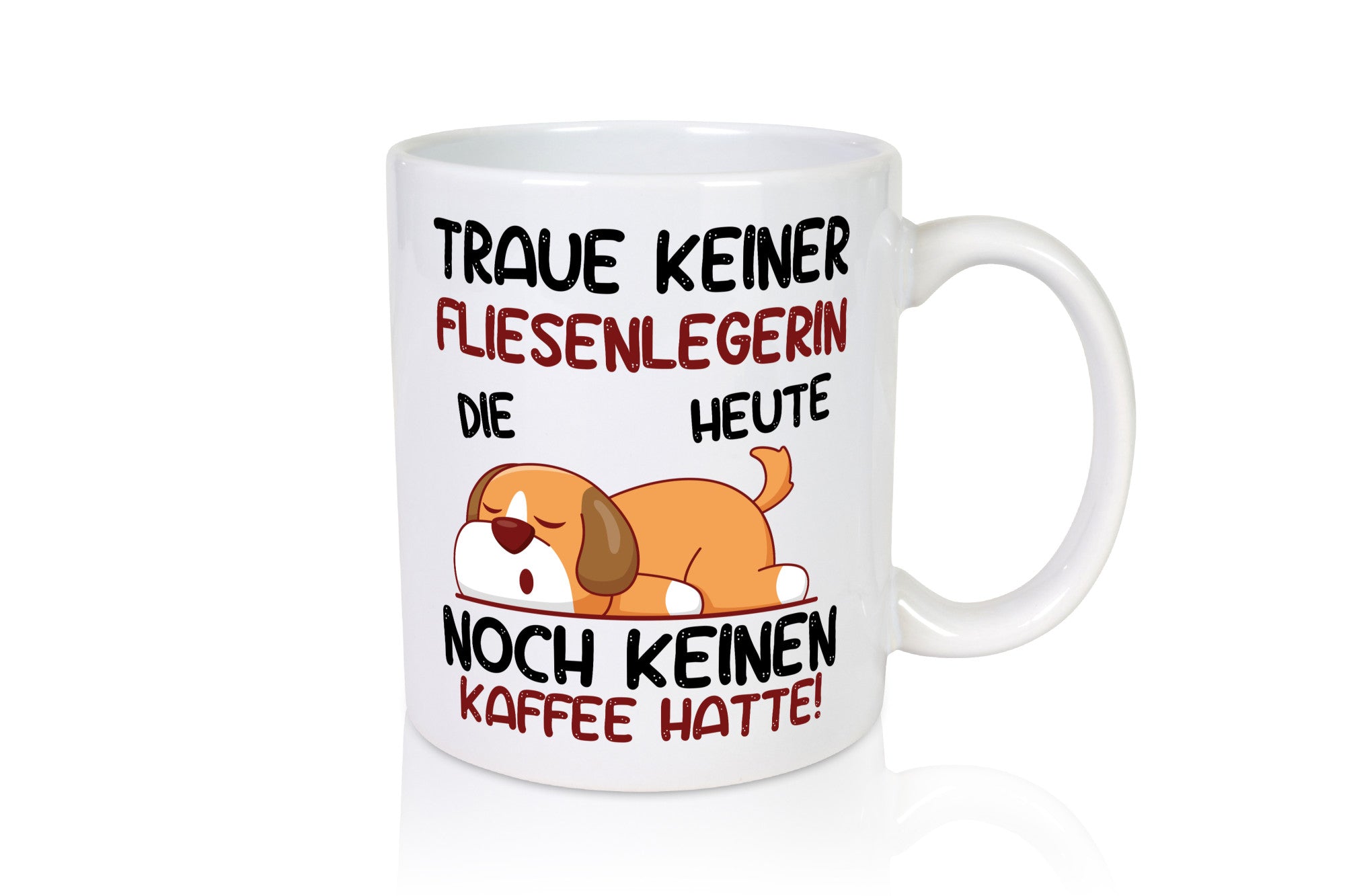 Traue keiner Fliesenlegerin | Fliesenlegen Bau Geschenk Humor Geschenkidee