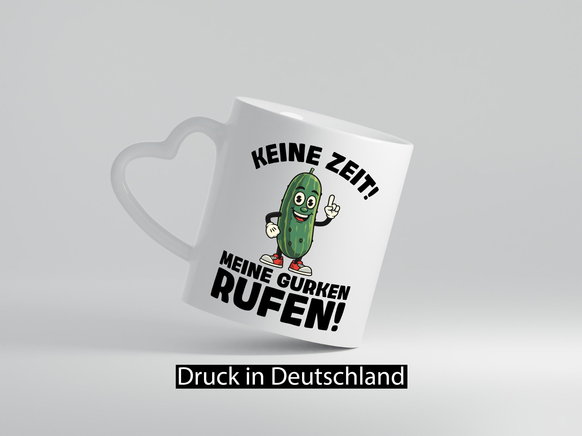 Keine Zeit meine gurken rufen | Hobbygärtner Gurcken Geschenkidee Humor Tasse
