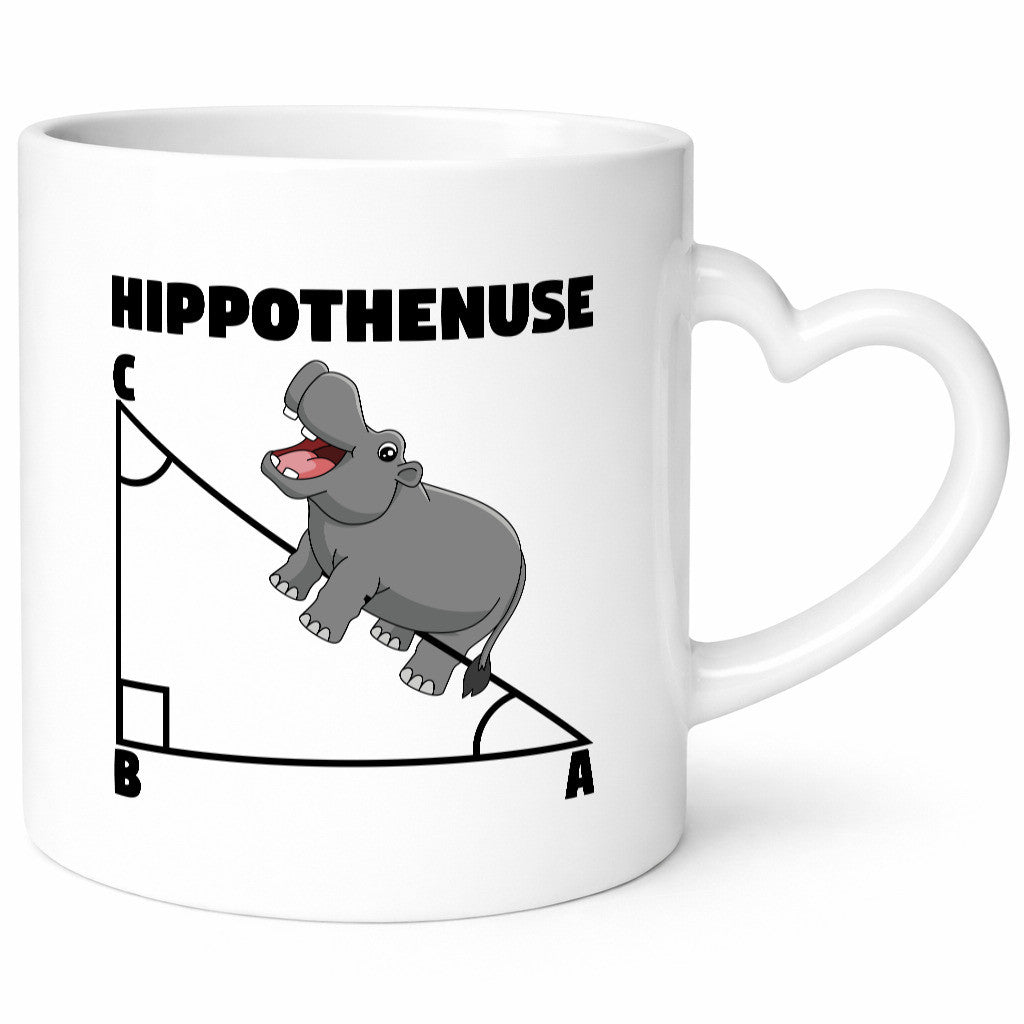 Hippotenuse | Mathematik Tasse lustiges Hippo Mathe lustiger Spruch Geschenk