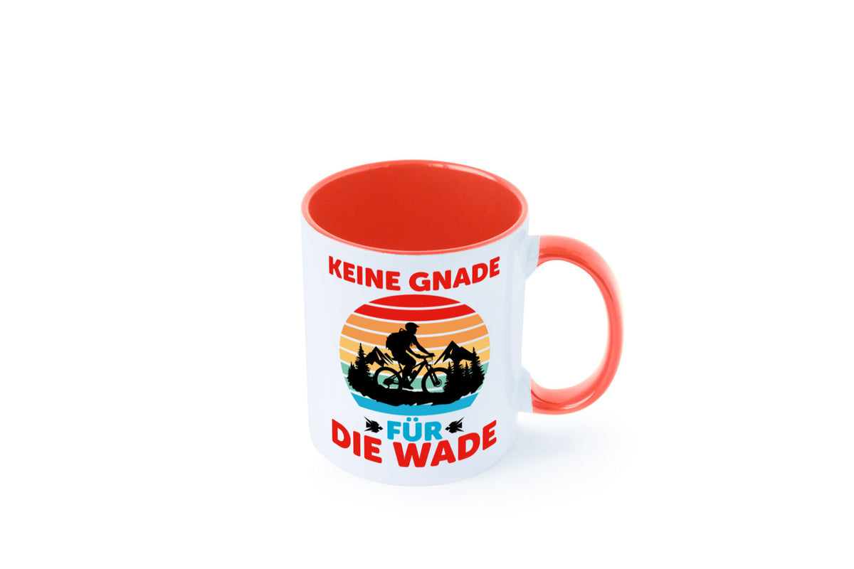 Keine Knade für die Wade | BMX Renrad Biker v2 lustig Humor Geschenkidee Tasse