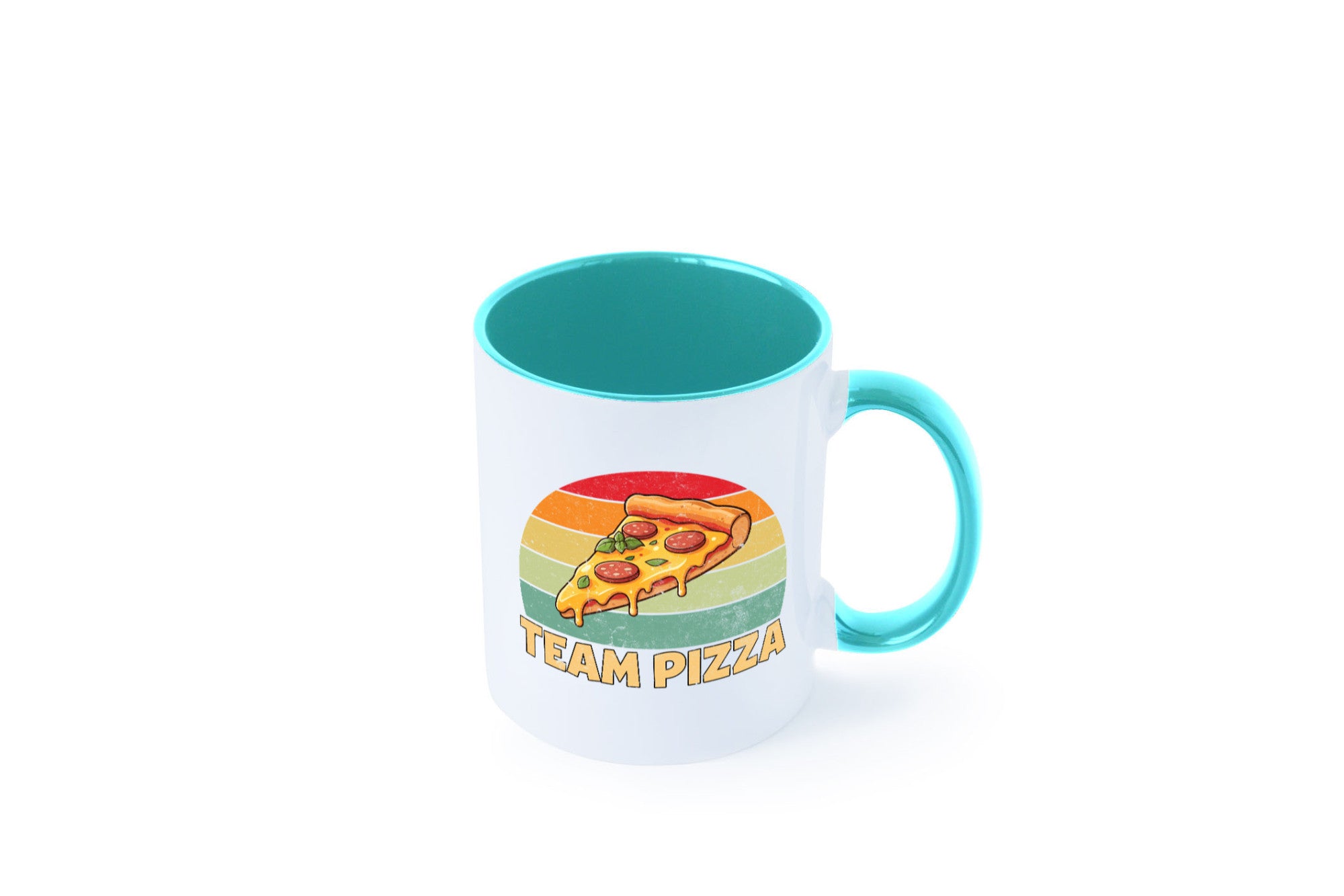 Team Pizza | Pizzaliebhaber Lover v2 Geschenkidee Humor Tasse