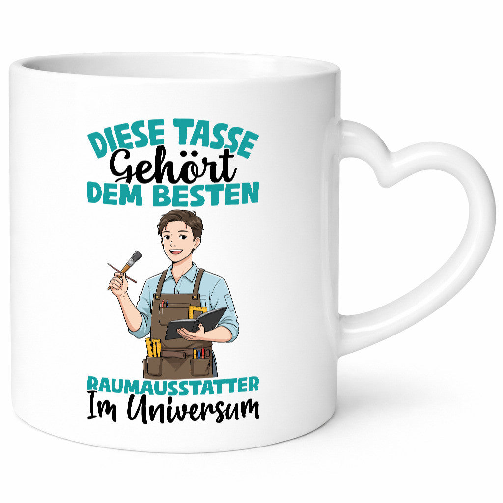 Im Universum: Raumausstatter | Wohn Ausstatter lustig Humor Geschenkidee