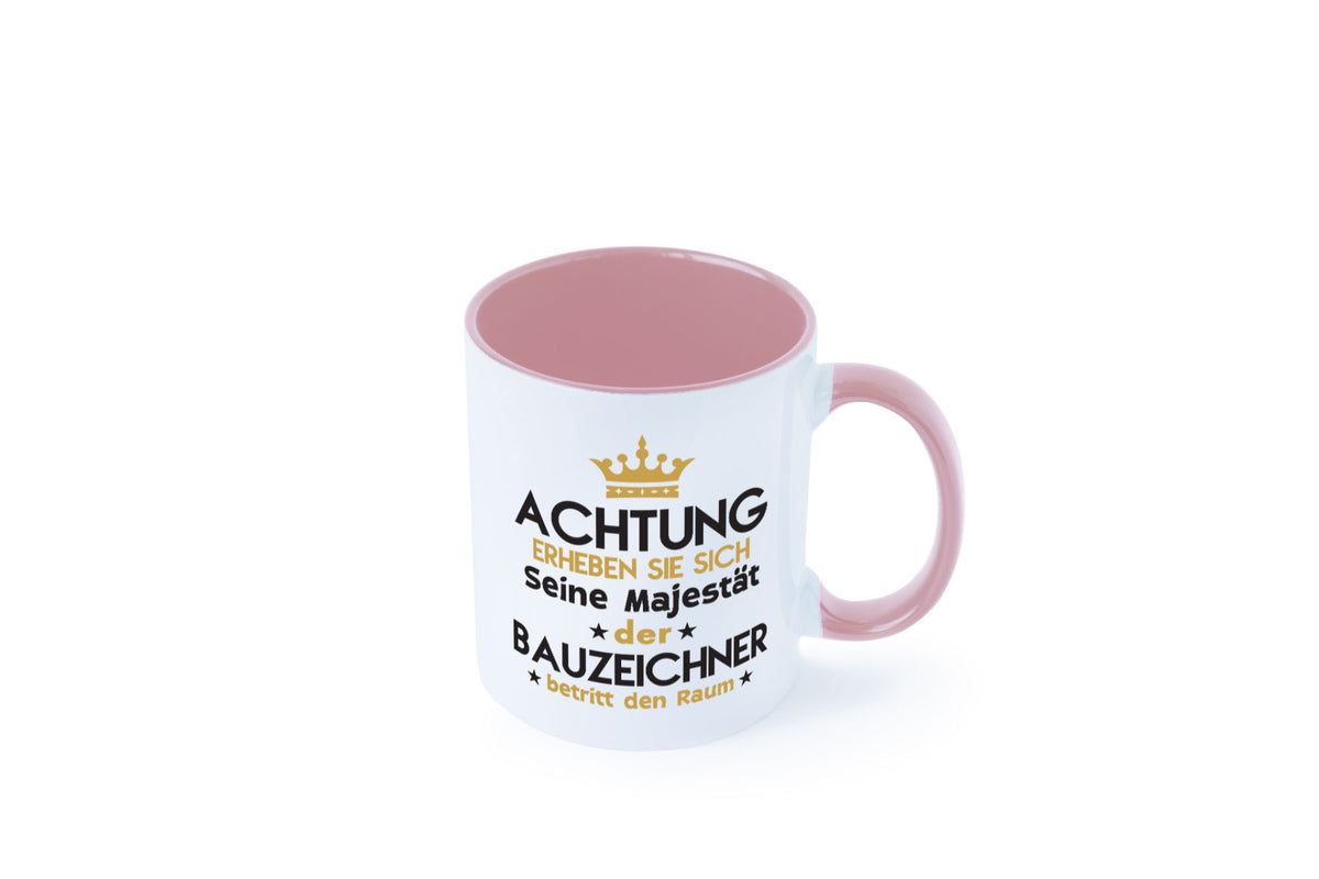 Seine Majestät Bauzeichner | Zeichner lustig Humor Geschenkidee Geschenk Tasse