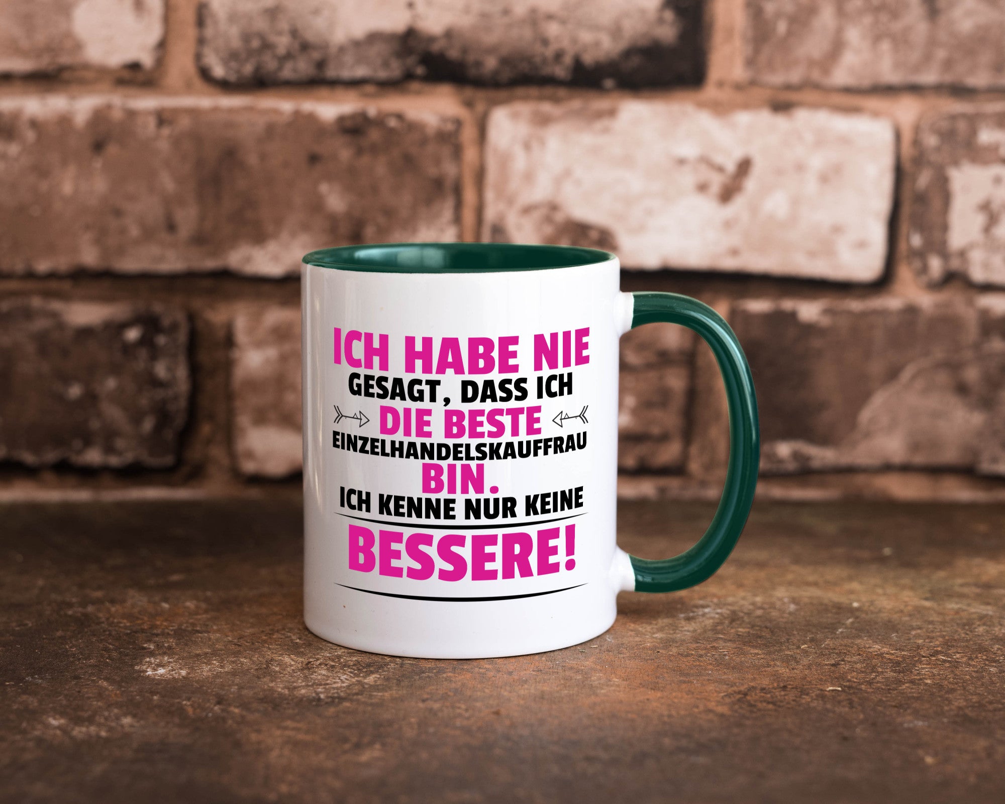 Die Beste Einzelhandelskauffrau | Einzelhandel Geschenkidee Humor Tasse