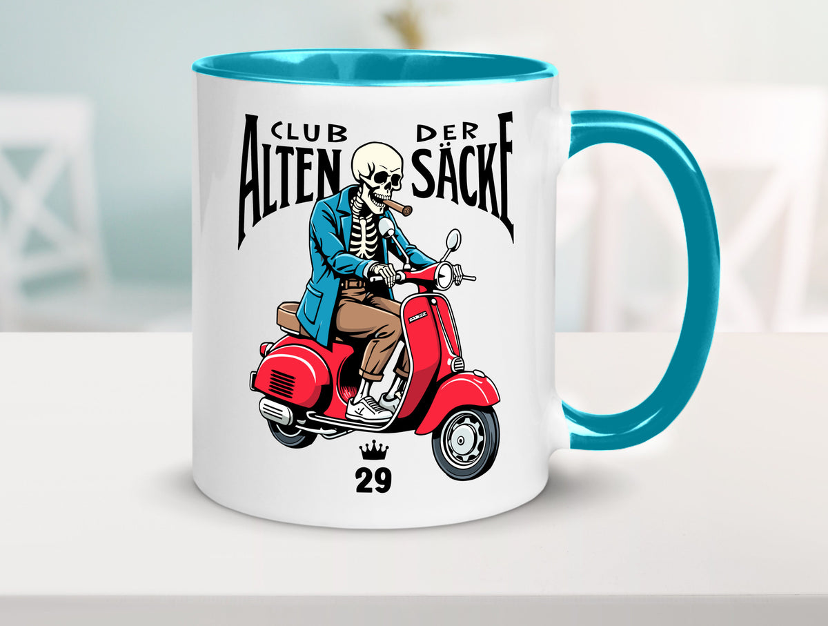29. Geburtstag | 29 Jahre Club der alten Säcke lustiger Spruch Geschenk Tasse