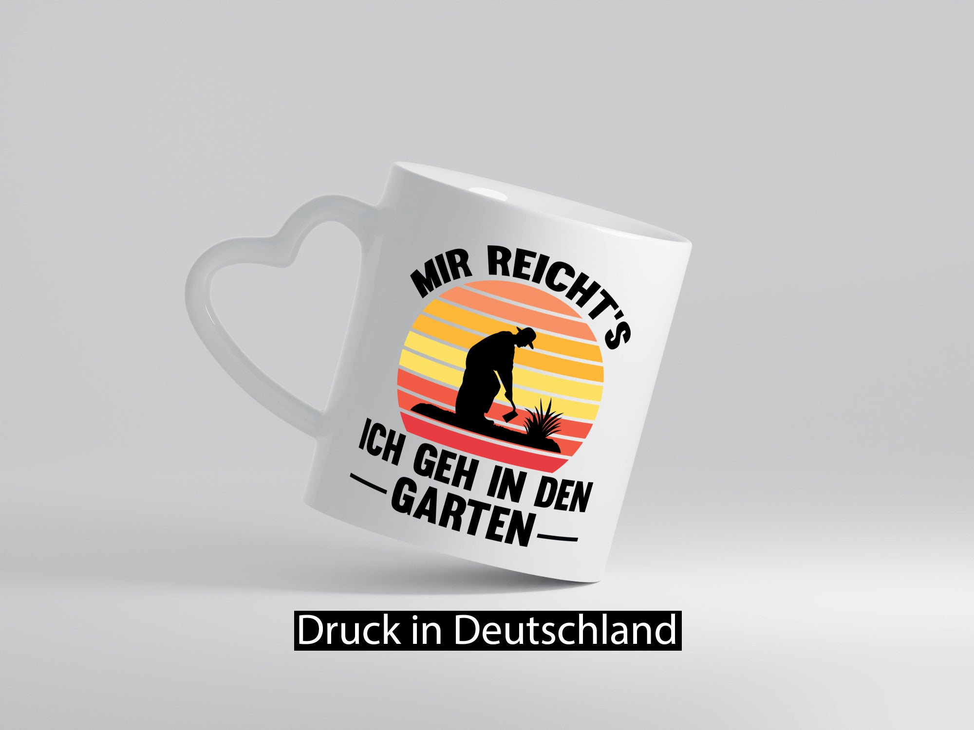 Mir reichts ich geh in den Garten | Gärtner Arbeit lustiger Spruch Geschenk