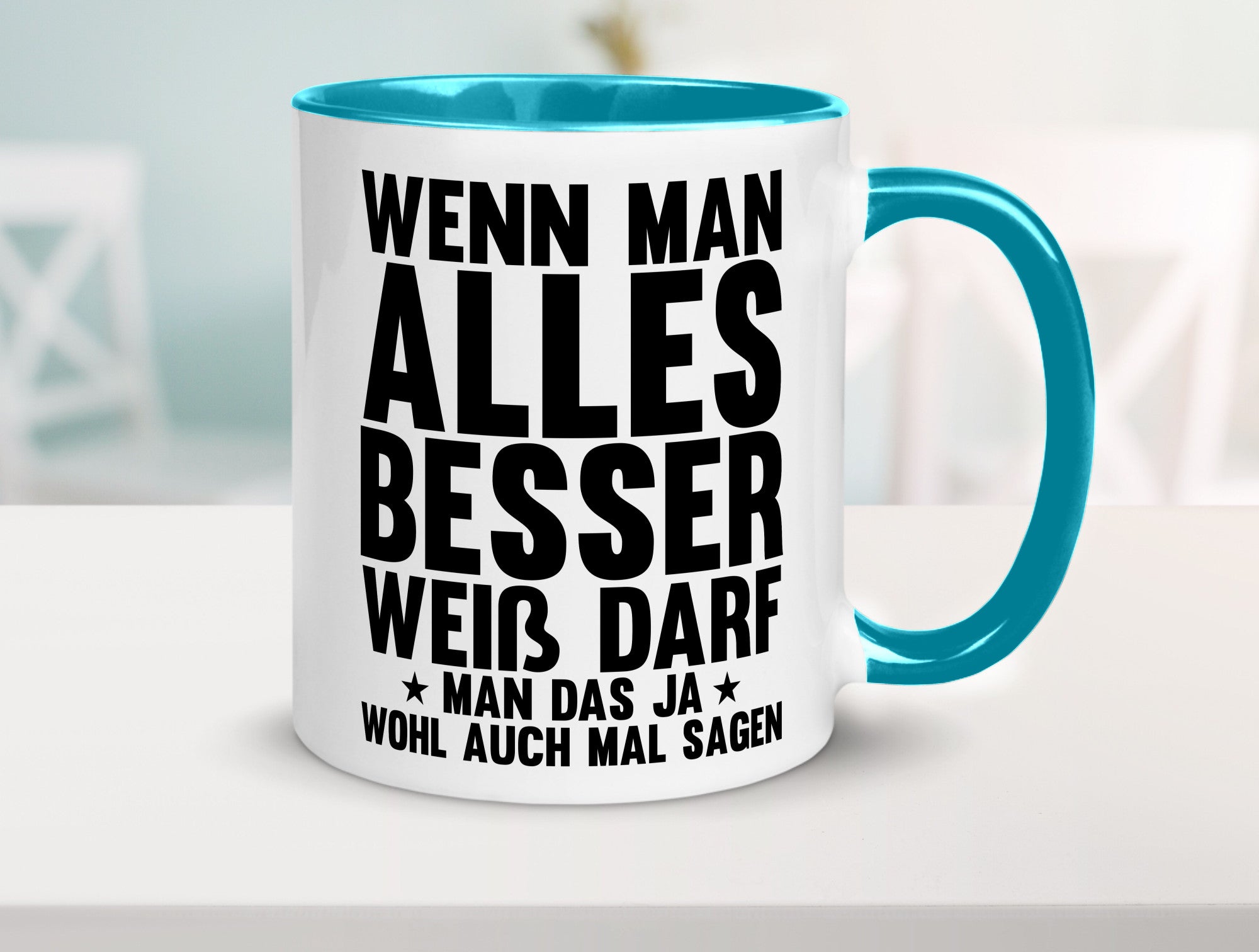 Sagen wenn man es besser weiß | Rechthaber Besserwisser lustiger Spruch