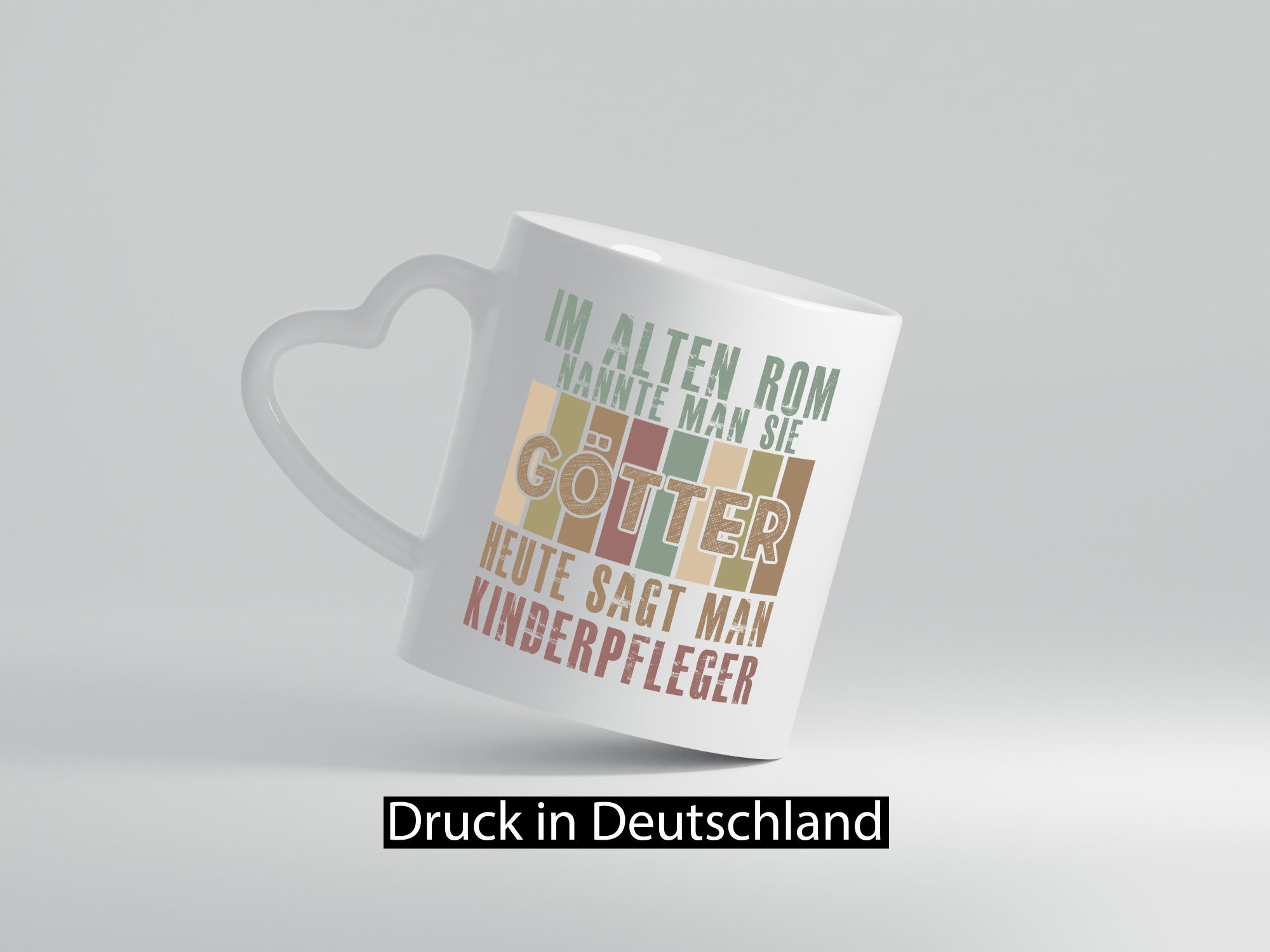 Heute sagt man: Kinderpfleger | Pfleger Kinder lustig Humor Geschenkidee