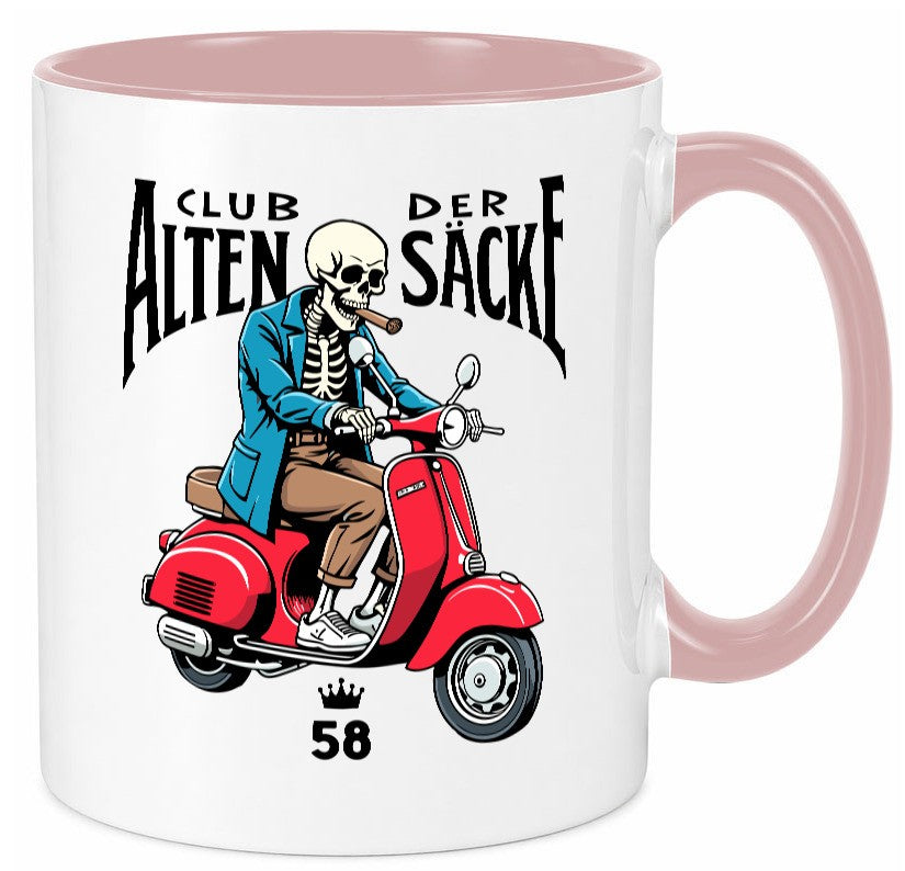 58. Geburtstag | 58 Jahre Club der alten Säcke v2 lustig Geschenkidee Geschenk Tasse