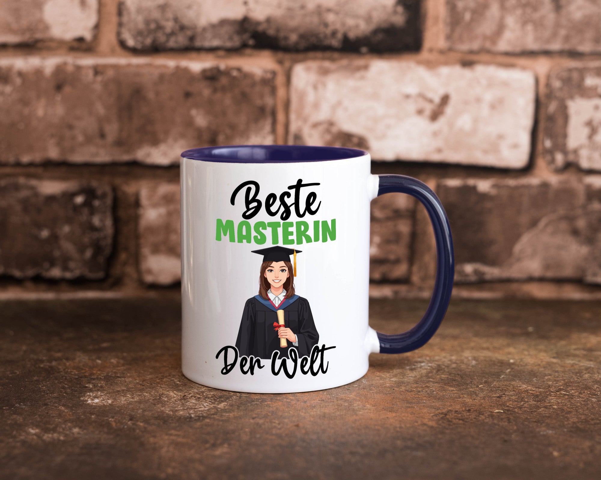 Beste Masterin | Student Uni Studium Humor Geschenkidee Tasse