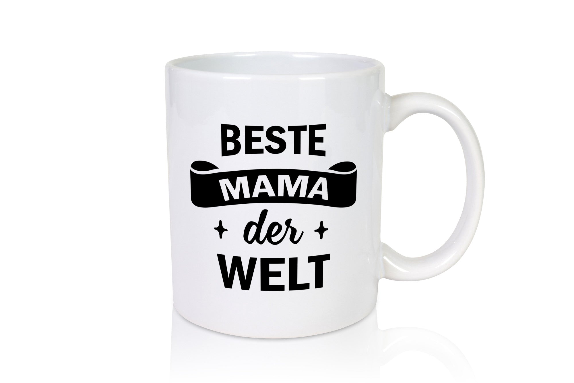 Beste Mama der Welt | Muttertag ich liebe dich Humor Familie Geschenkidee Tasse