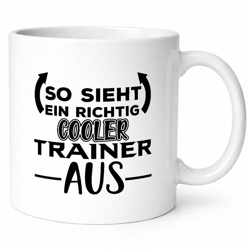 Richtig guter Trainer | Spruch Tasse Personal lustiger Geschenk Humor
