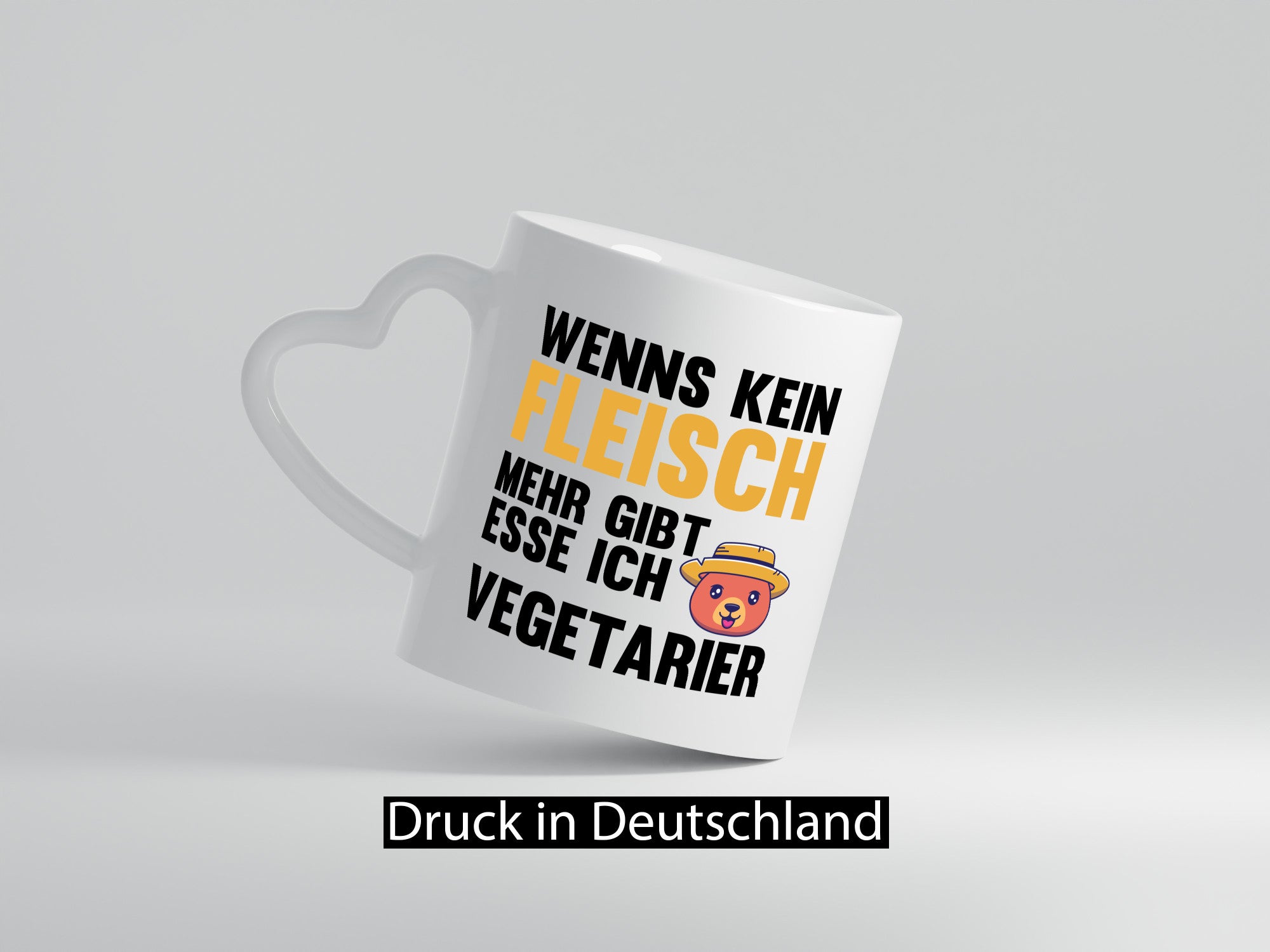 Wenns kein Fleisch mehr gibt | Vegetarier essen Geschenk Humor Geschenkidee