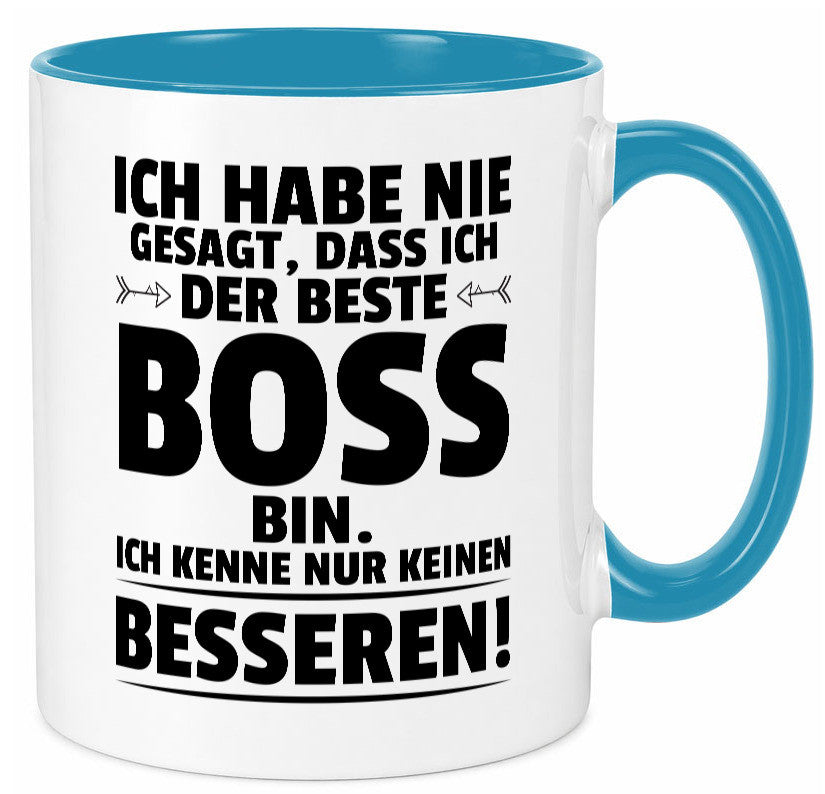 Der Beste Boss | Führungskraft Vorgesetzter lustiger Spruch Geschenk Humor Tasse