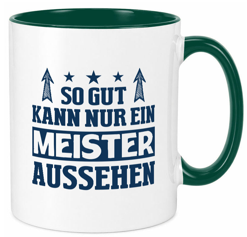 So gut kann nur ein Meister aussehen | Arbeit Humor Kollegen Büro Geschenkidee