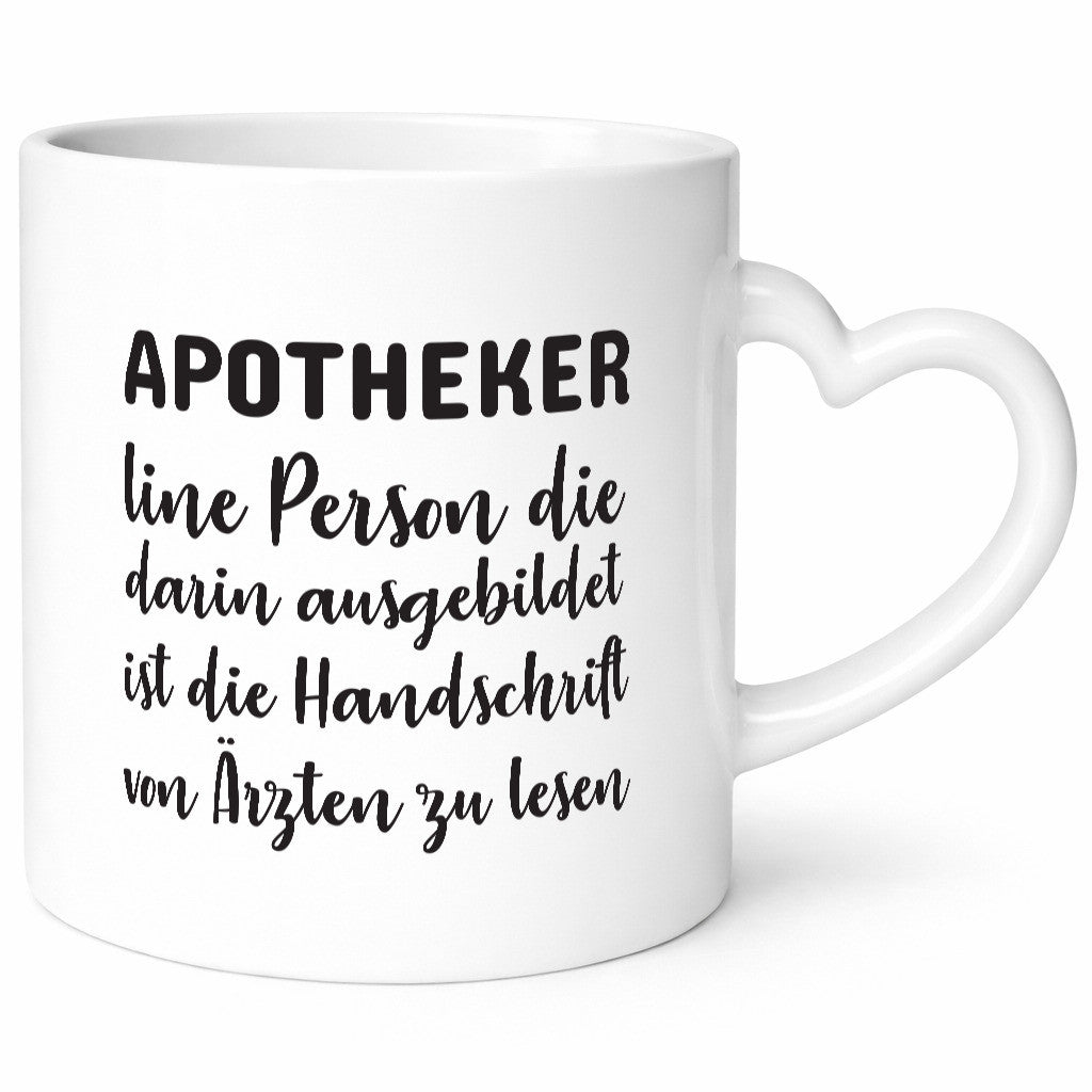 Apotheker Tasse | Apotheke Spruch Beruf Definition Humor Arbeit Kollegen Büro