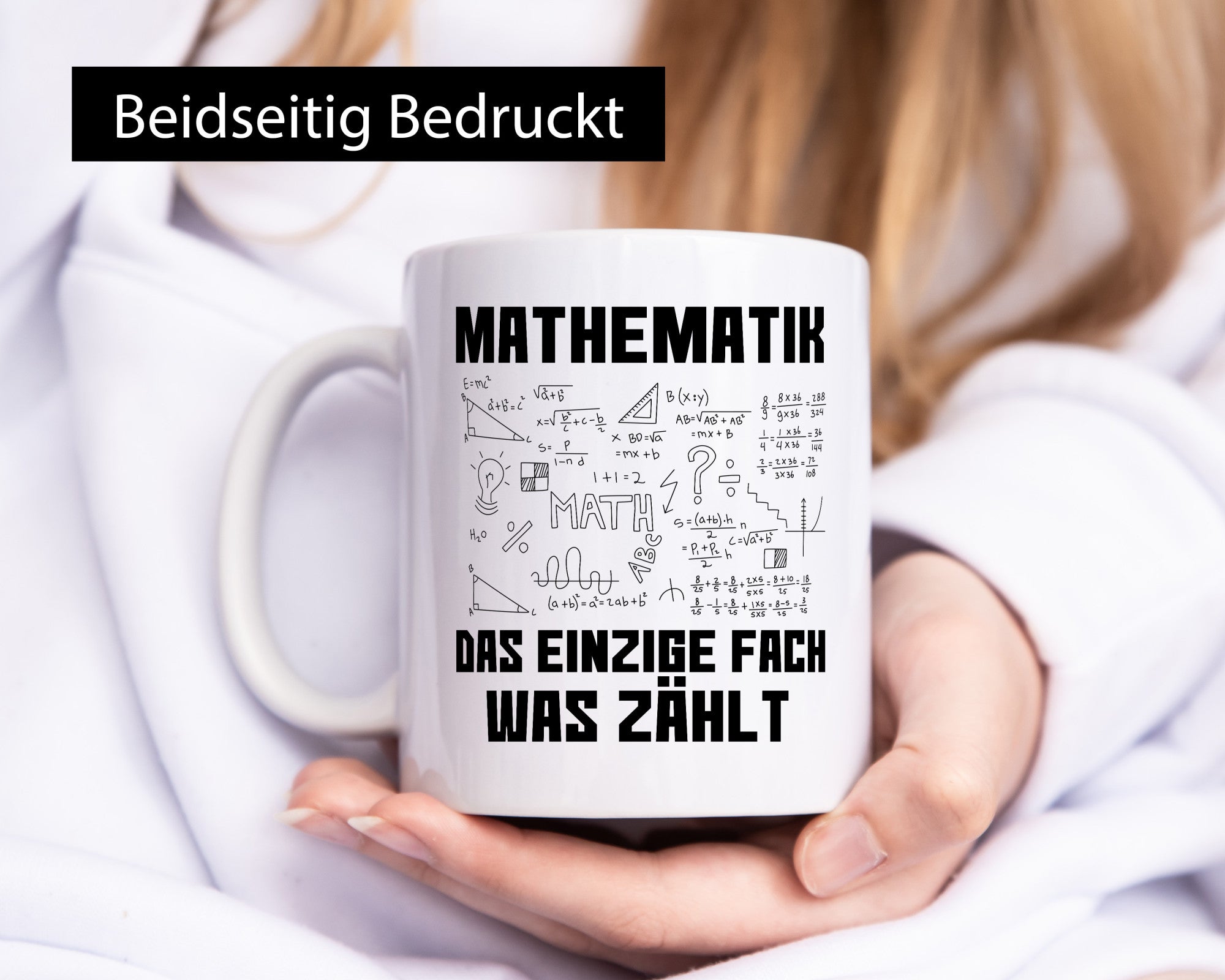 Mathematik | Lehrer Lehrerin kollege lustig Arbeit Kollegen Büro Geschenk Tasse