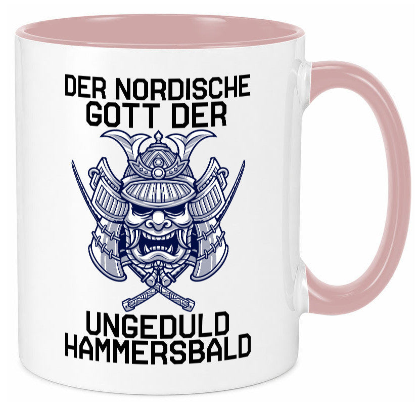 Nordischer Gott der Ungeduld | Mythologie Wikinger lustig Humor Geschenkidee Tasse