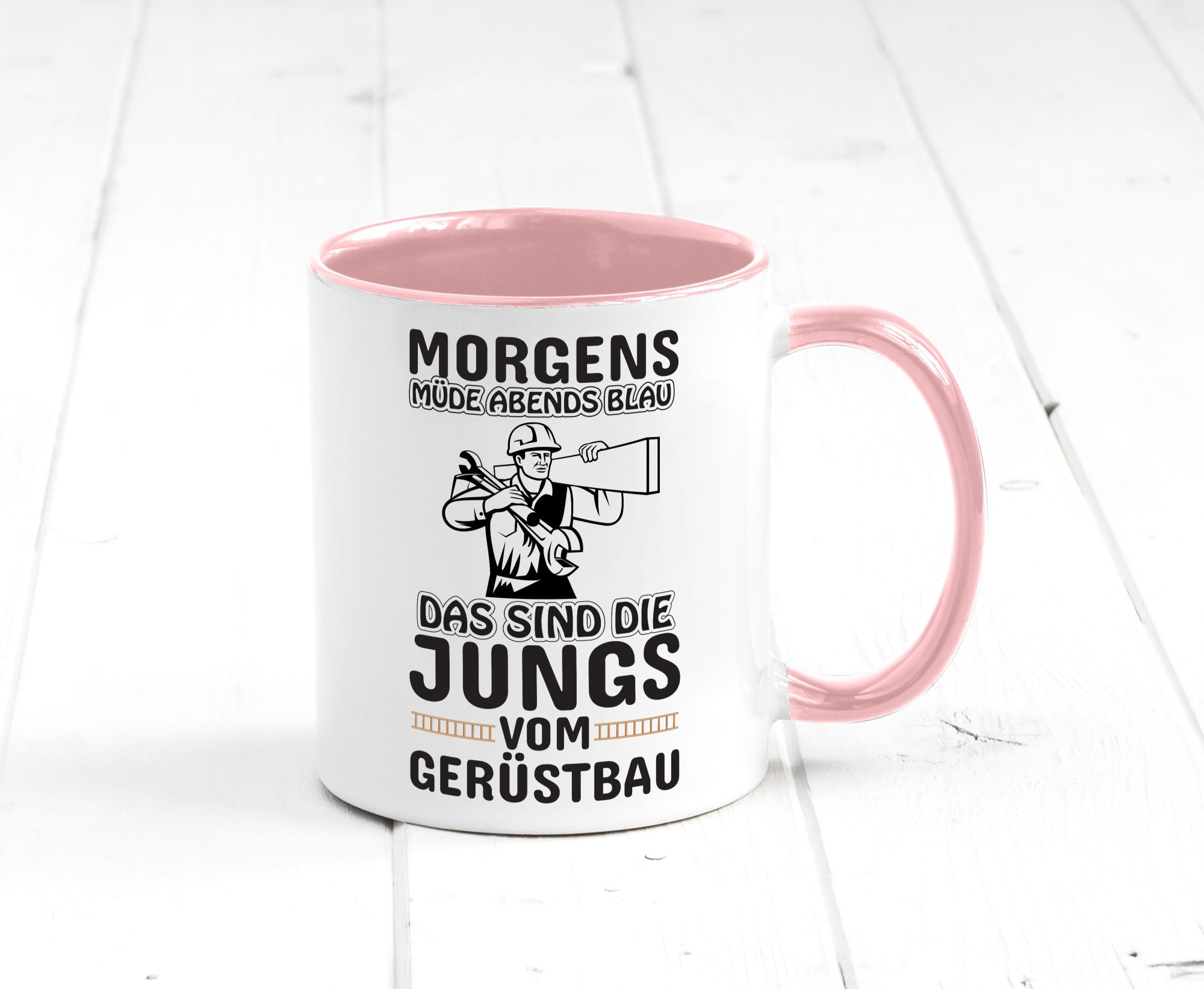 Jungs vom Gerüstbau | Gerüstbauer Tasse Baustelle Geschenk Humor Geschenkidee
