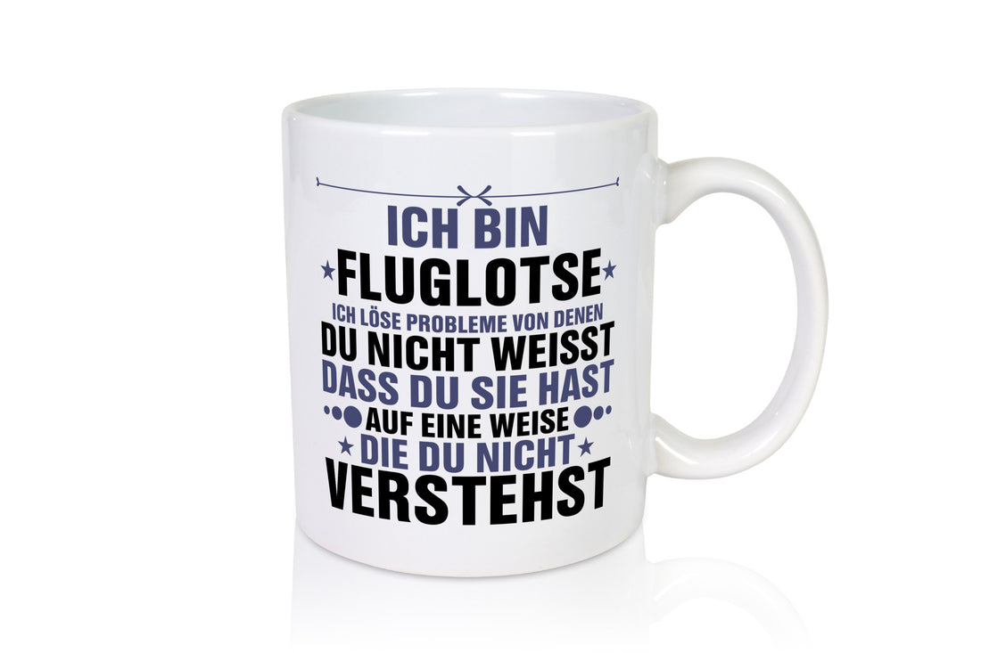 Löse Probleme: Fluglotse | Flugverkehr Flughafen lustig Humor Geschenkidee