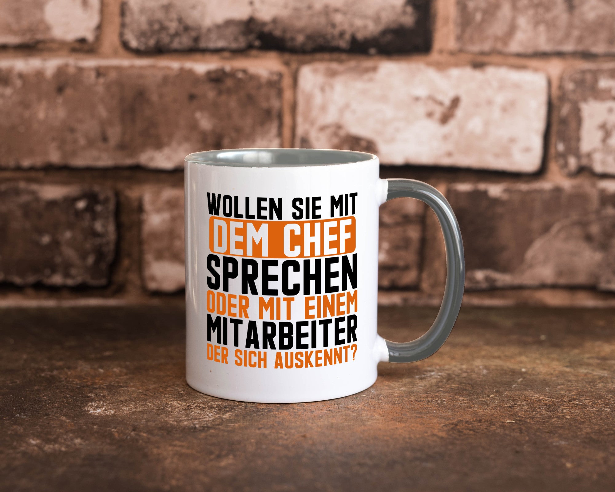 Wollen sie mit dem Chef Sprechen | Mitarbeiter Humor Arbeit Kollegen Büro