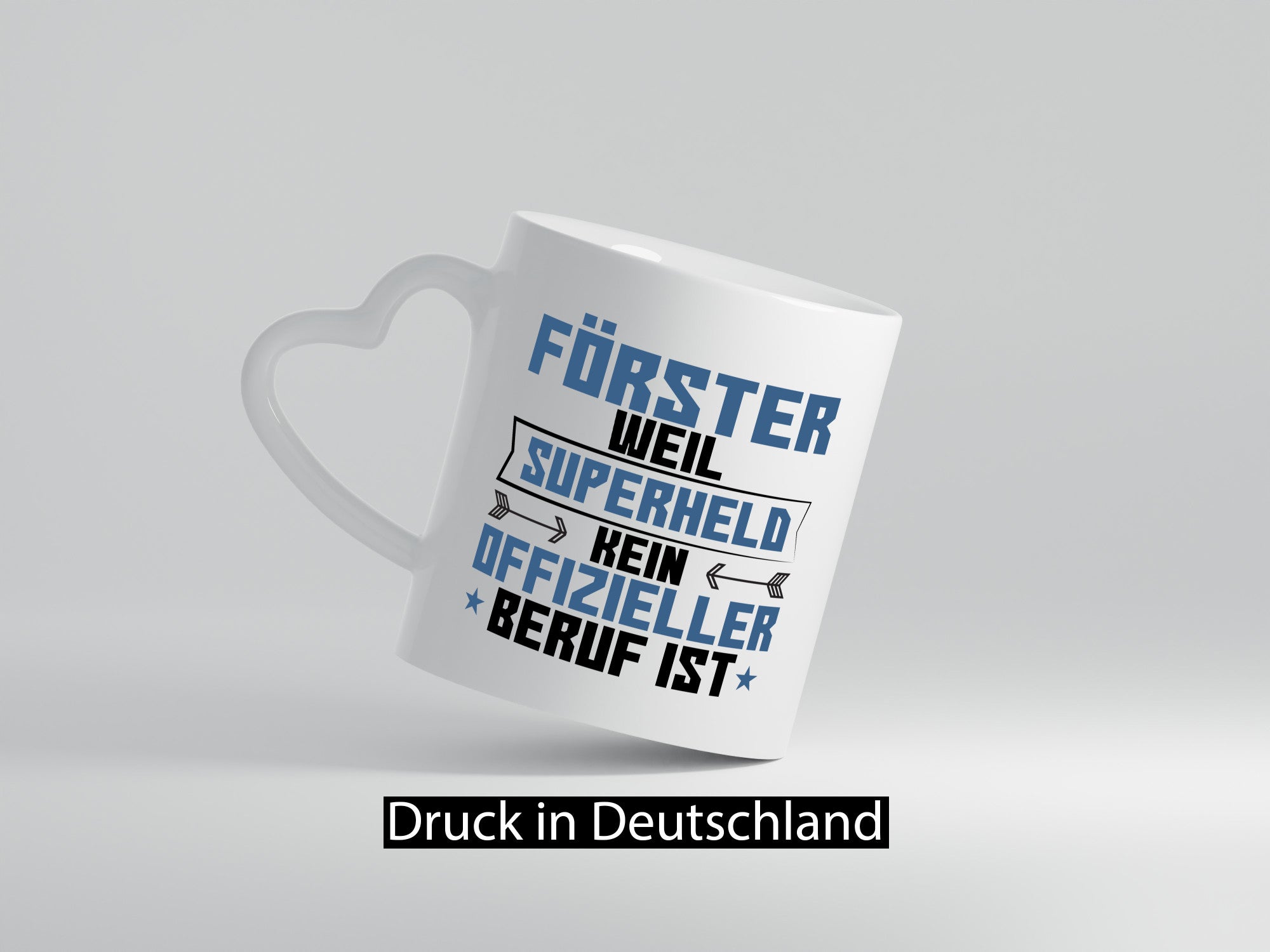 Superheld Förster | Forst Arbeit Humor Kollegen Büro Geschenkidee Tasse