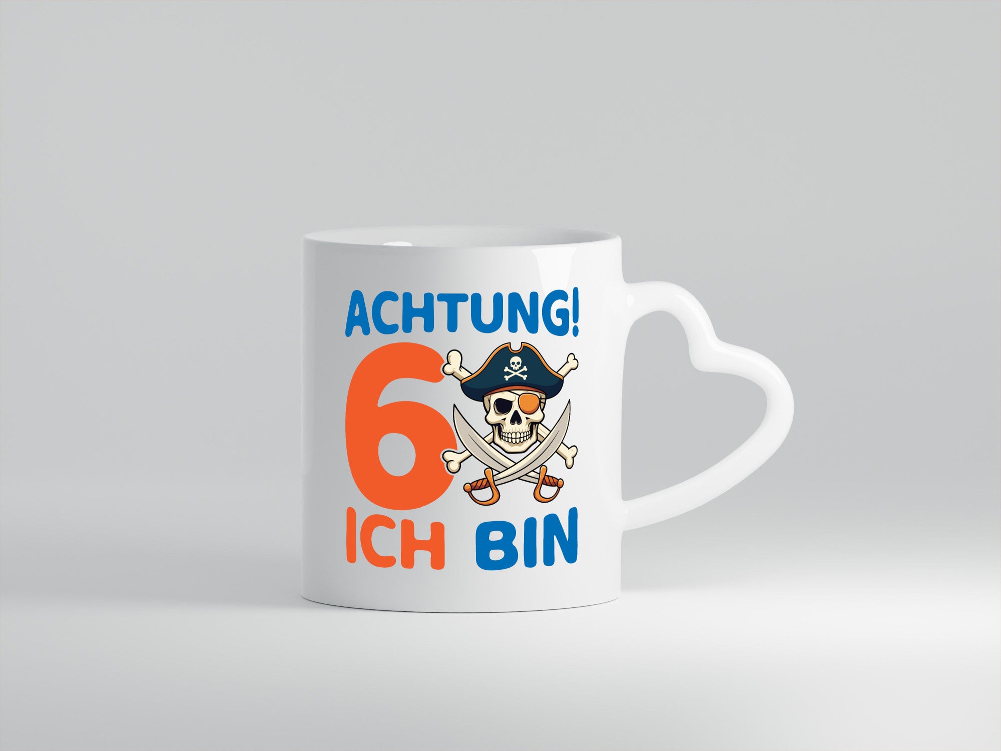 6. Geburtstag | 6 Jahre Pirat Geschenkidee Humor Tasse