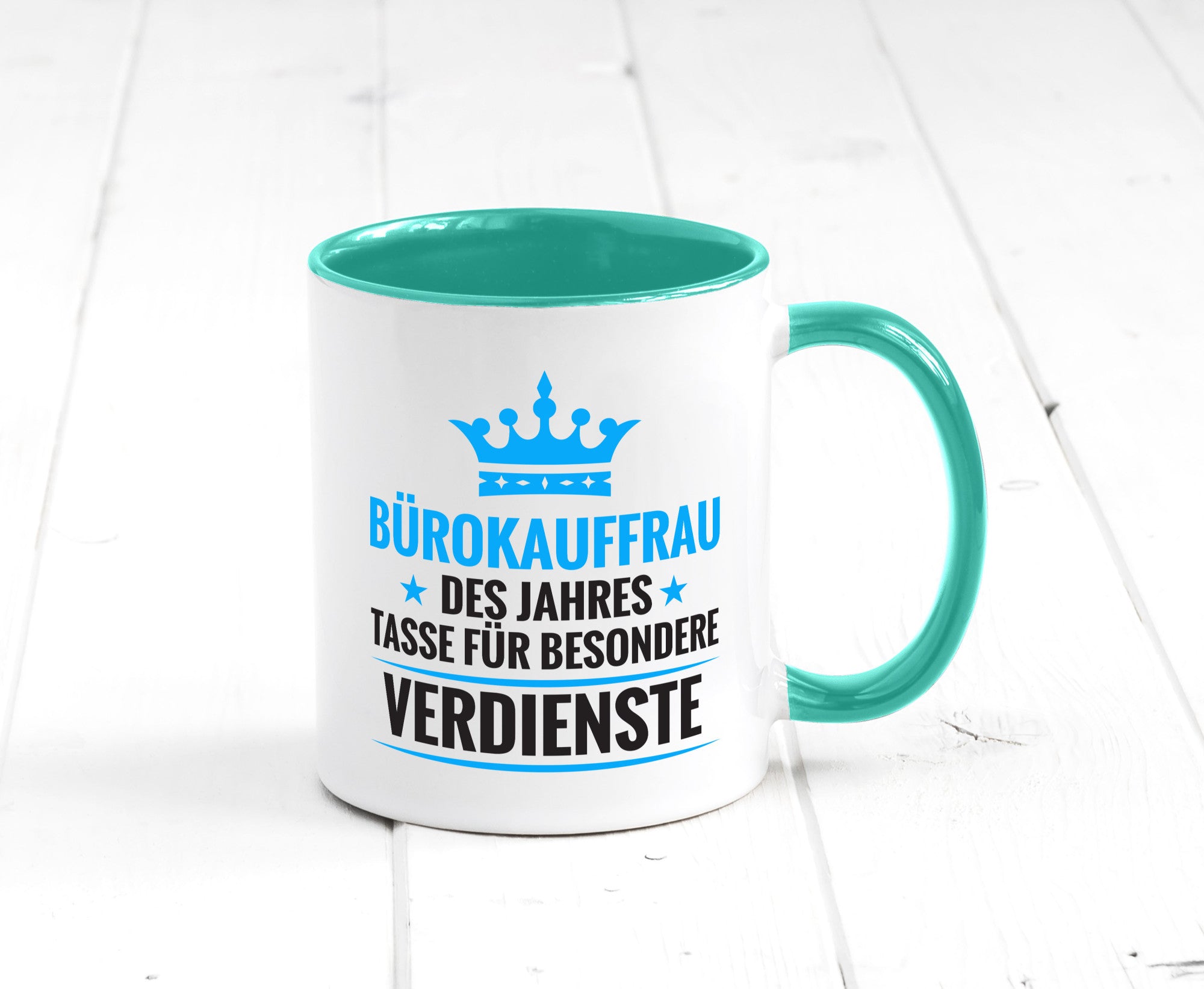 Besonderer Verdienst: Bürokauffrau | Kauffrau lustig Arbeit Kollegen Büro