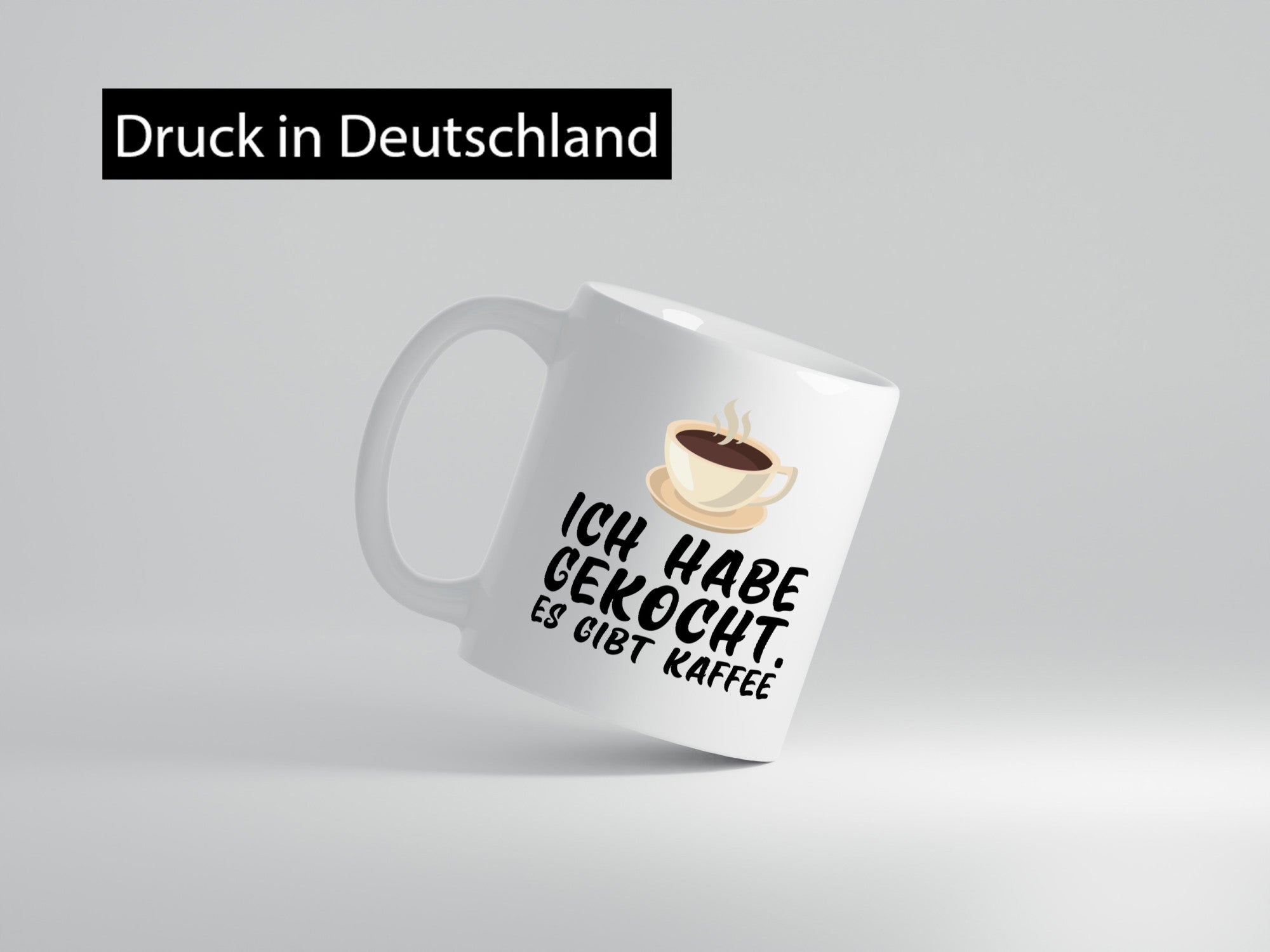 Ich habe gekocht | Kaffee Kochmuffel Kaffeeliebhaber Humor Geschenkidee Tasse