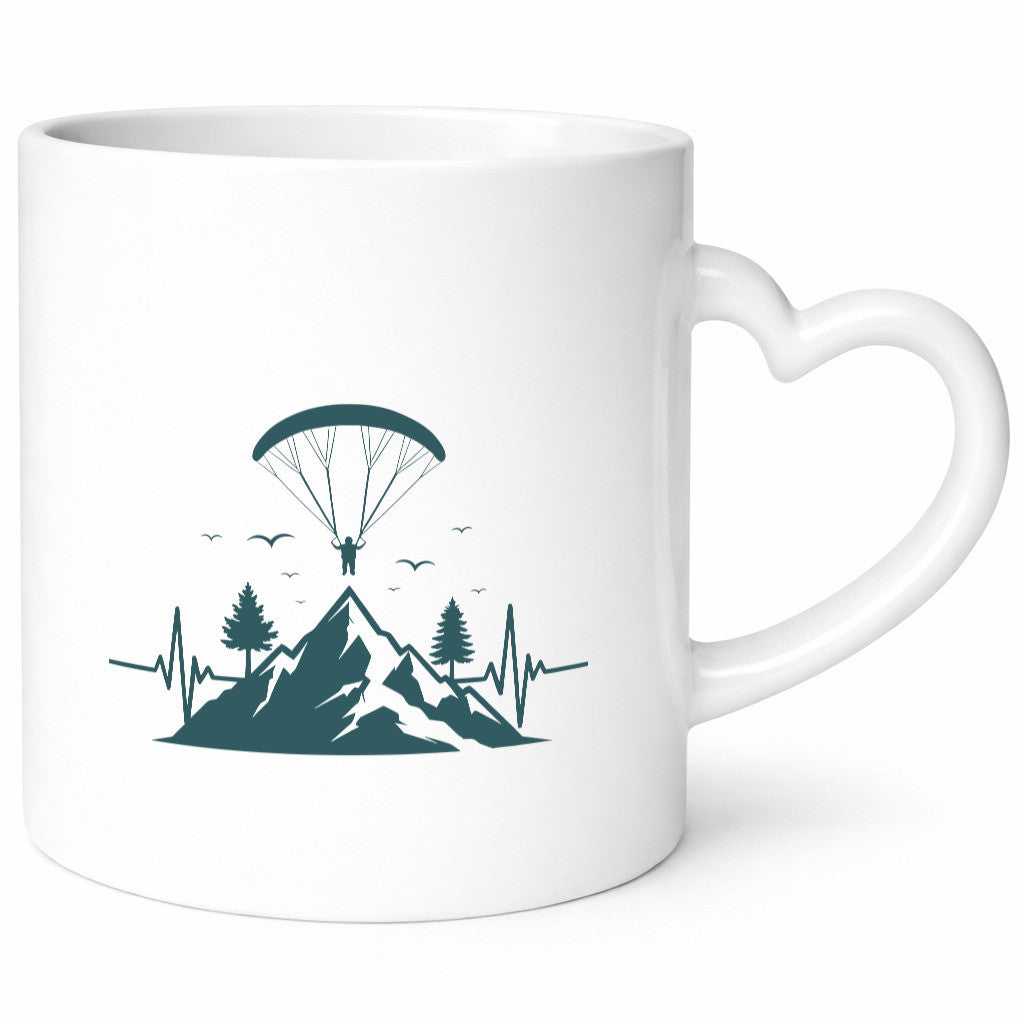 Gleitschirm | Motiv Paragleiter Gleitschirmfliegen vl5 Humor Geschenkidee Tasse