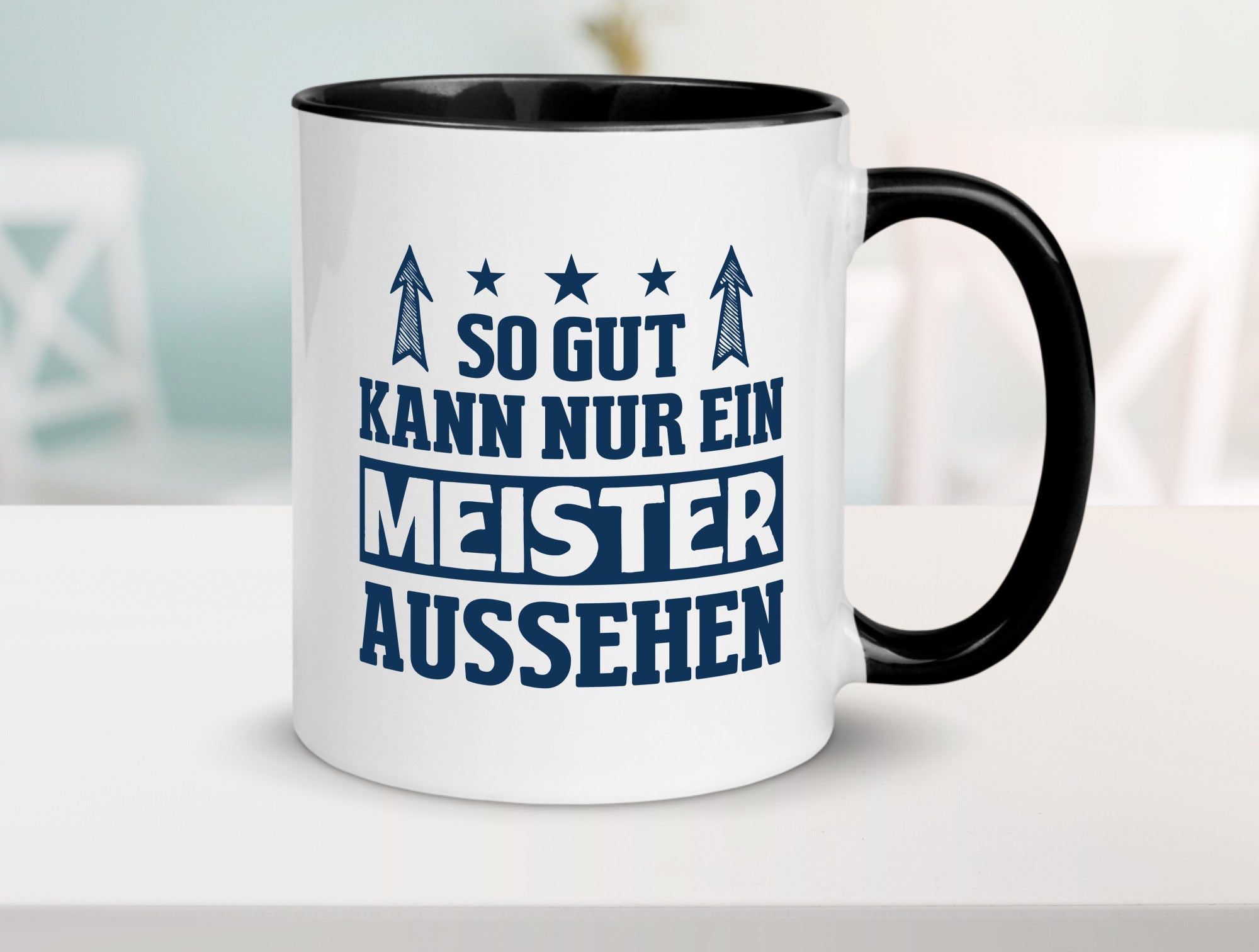So gut kann nur ein Meister aussehen | Arbeit Humor Kollegen Büro Geschenkidee