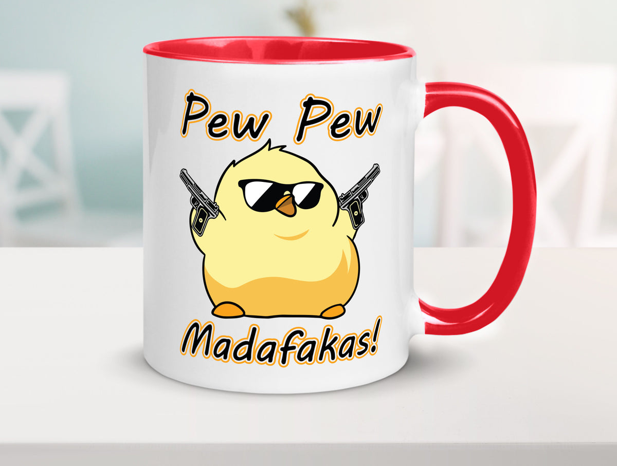 Pew Madafakas Lustig Geschenkidee Humor Tasse