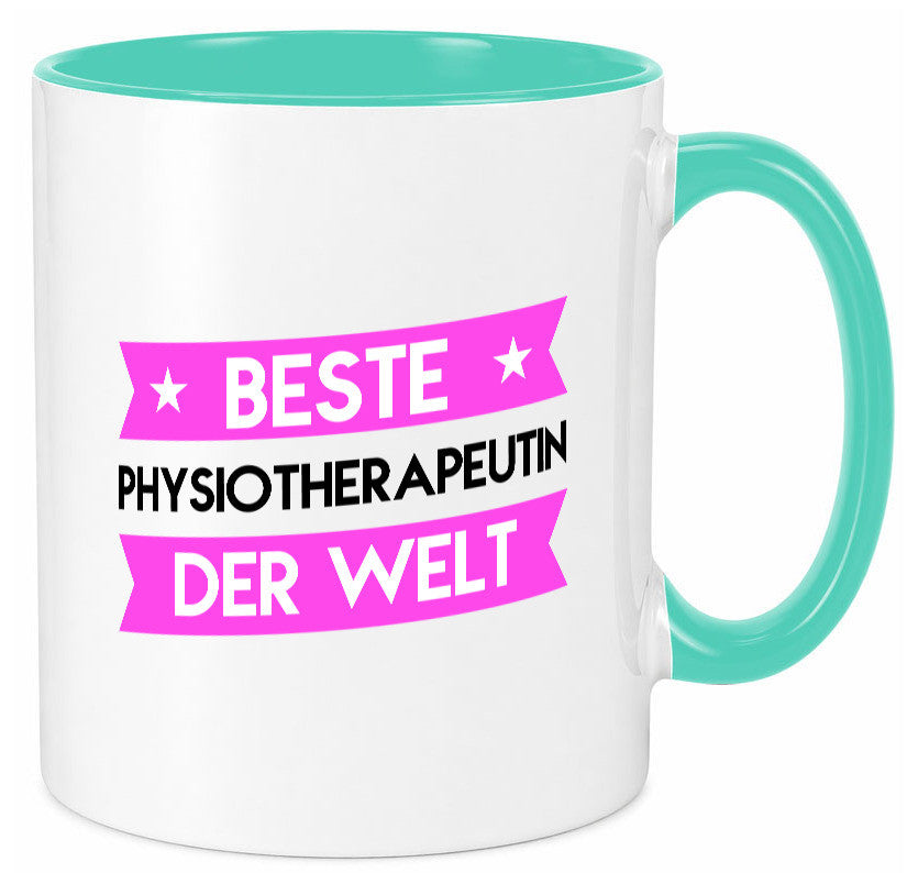 Beste Physiotherapeutin Humor Geschenkidee Tasse