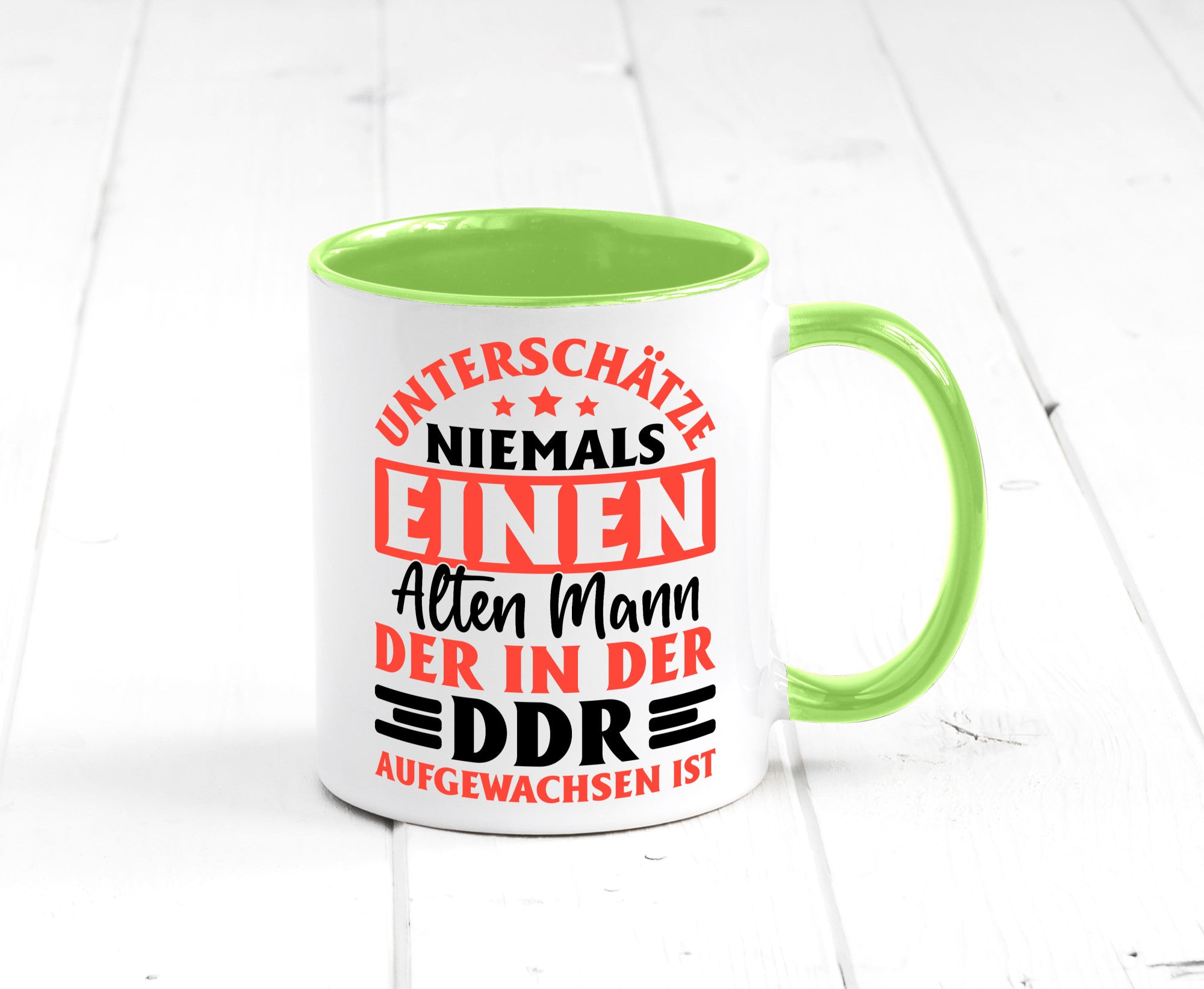 DDR Männer | Ostdeutschland Opa Ossi Vatertag vl9 lustiger Spruch Geschenk