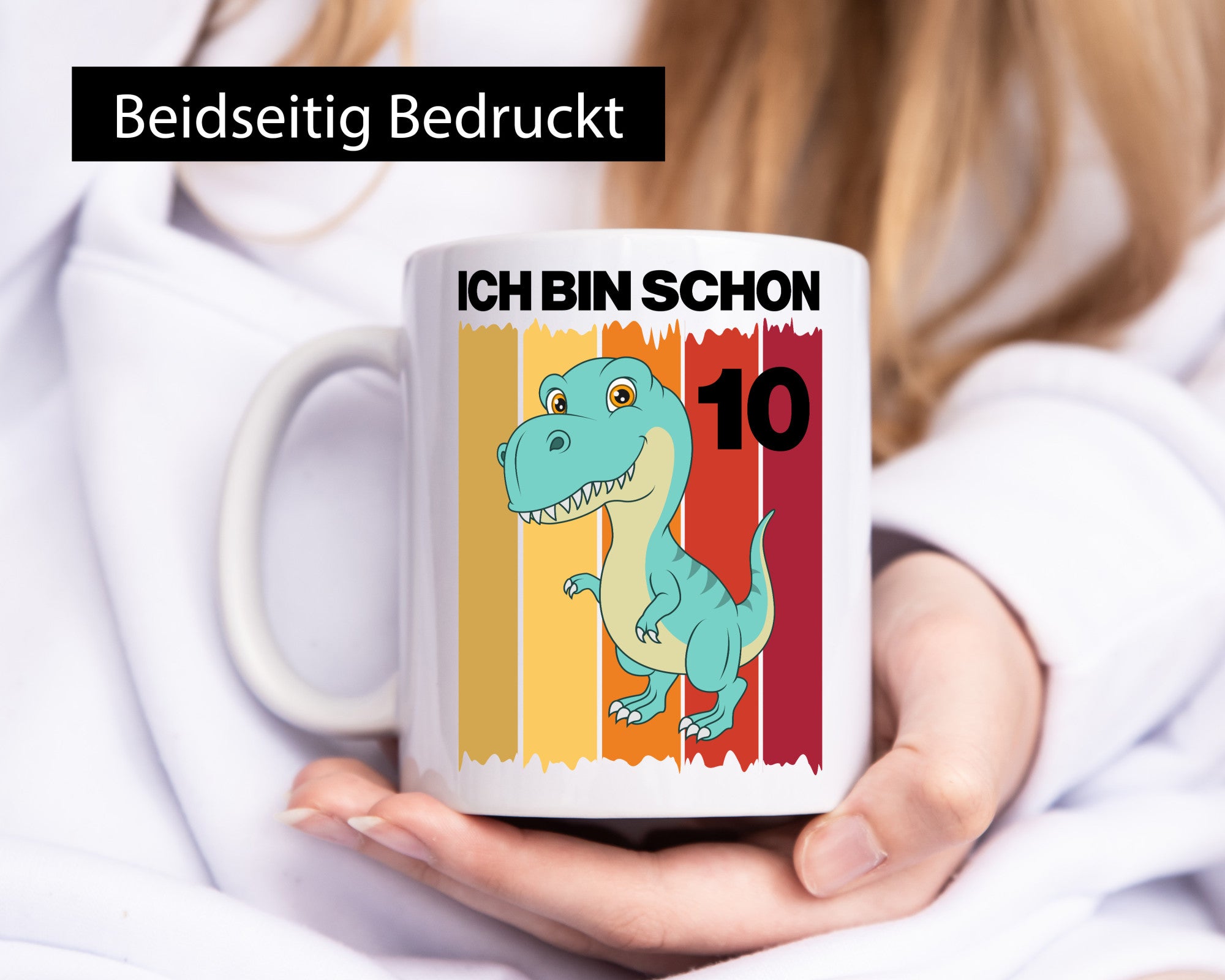 10. Geburtstag | 10 Jahre Dinosaurier Geschenk Geschenkidee lustiger Spruch