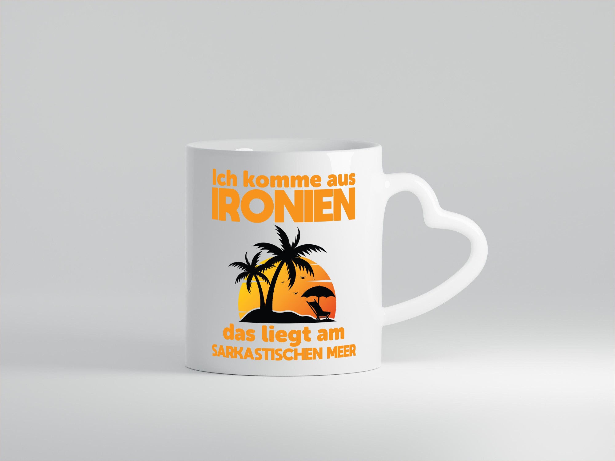 Ironien, sarkastisches Meer | Sarkasmus Ironie Humor lustiger Spruch Geschenk