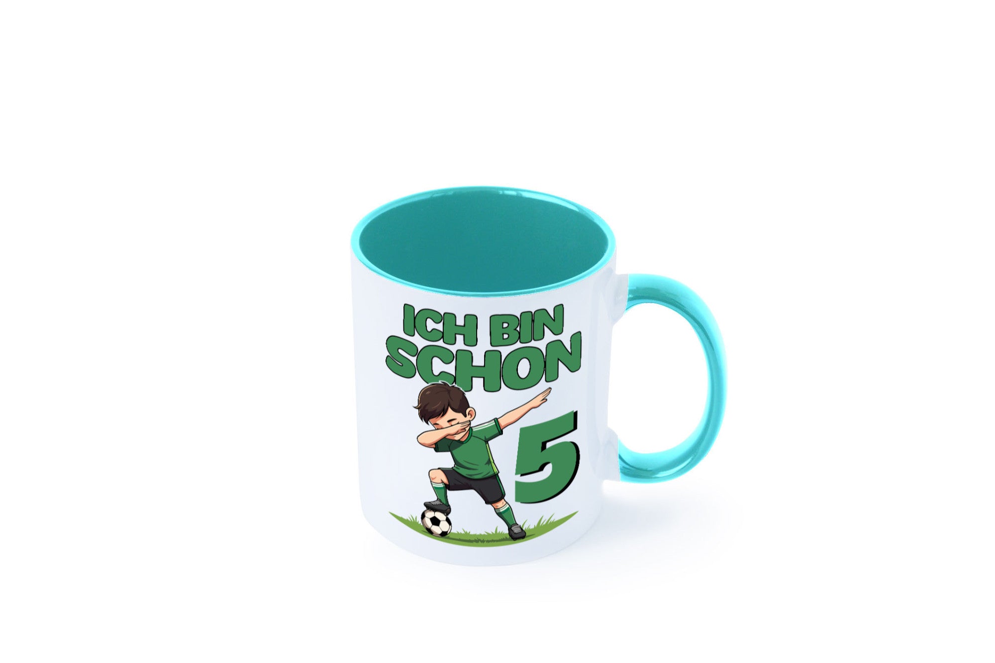 5. Geburtstag | 5 Jahre Fußballer lustiger Spruch Geschenk Geschenkidee Tasse