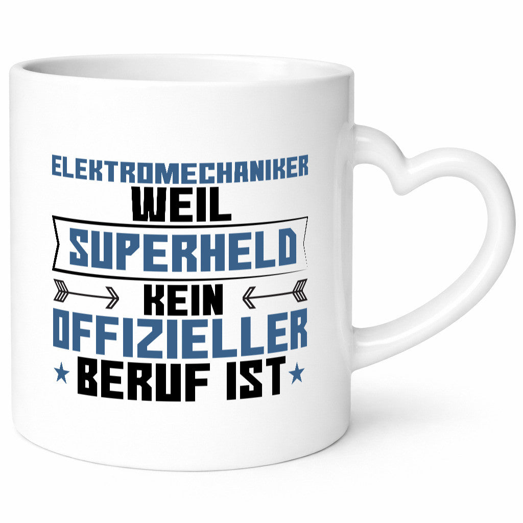 Superheld Elektromechaniker | Mechaniker Elektrik Geschenkidee Humor Tasse