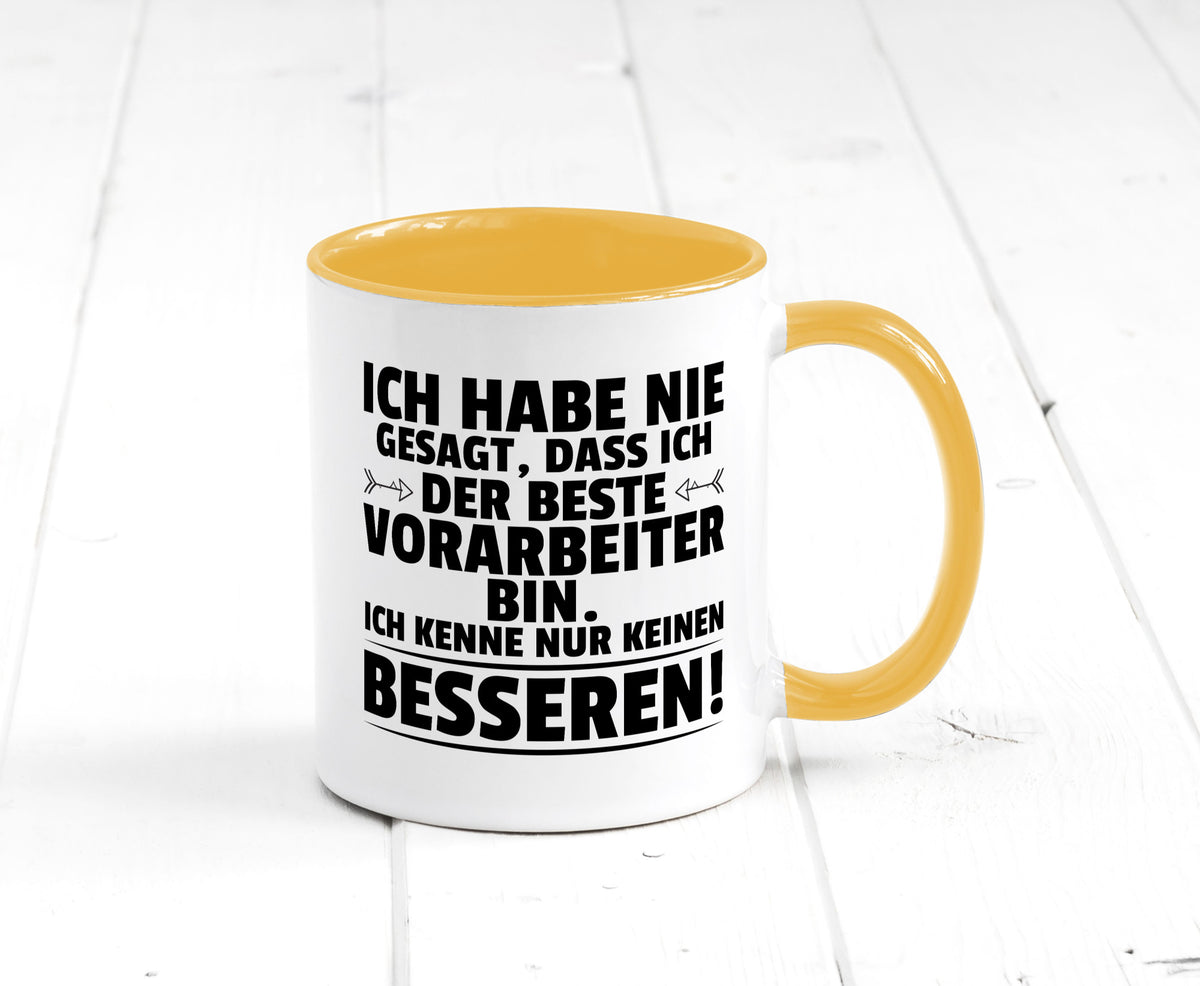 Der Beste Vorarbeiter | Kollege Teamleiter Humor Arbeit Kollegen Büro Tasse