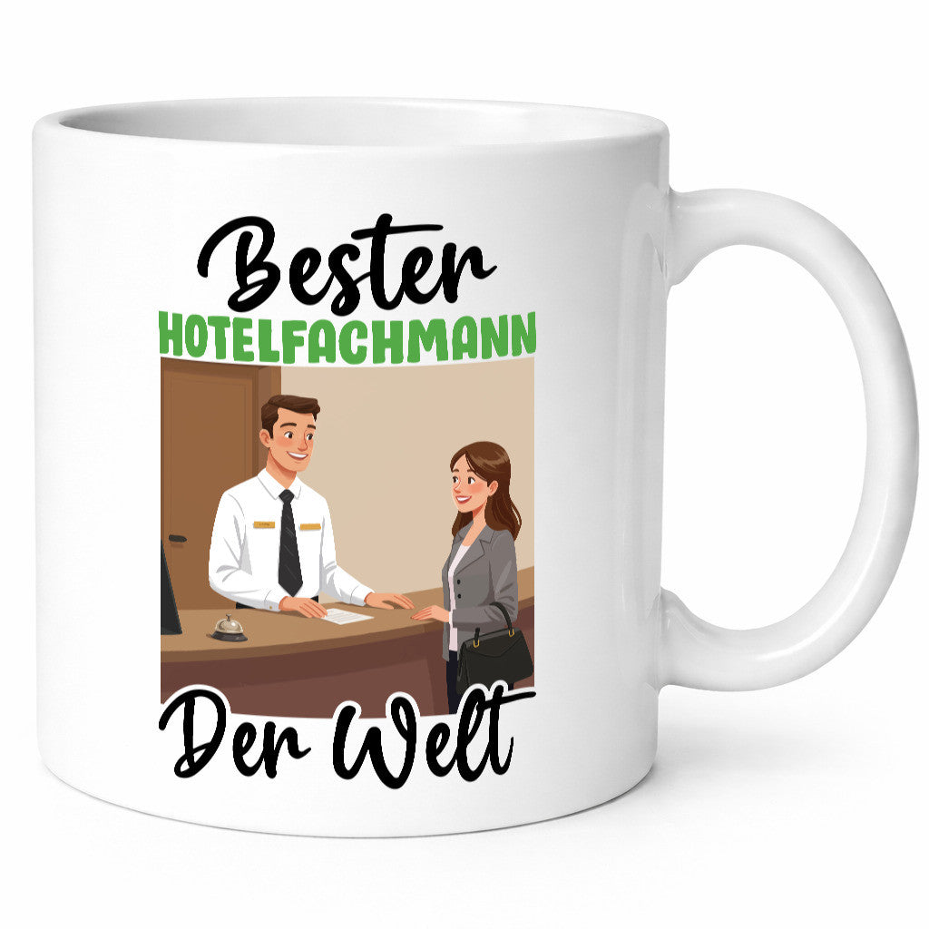 Bester Hotelfachmann |Hotel v2 Geschenkidee Humor Tasse