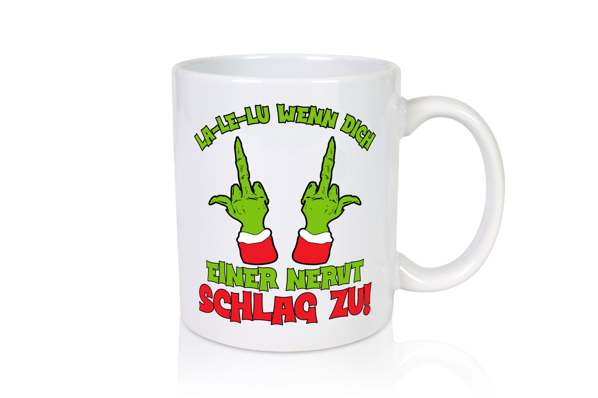 La Le Lu | Weihnachten Weihnachtsmuffel Lichter vl5 Humor Geschenkidee Tasse