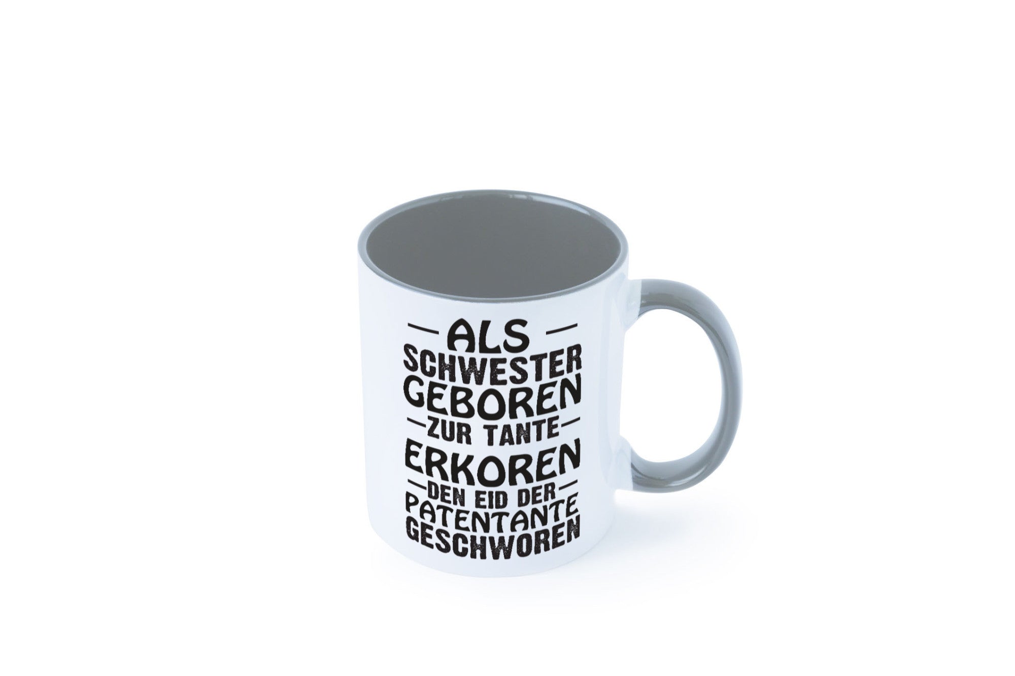 Eid der Patentante | Tante Tasse Schwester Humor lustig Geschenkidee Geschenk