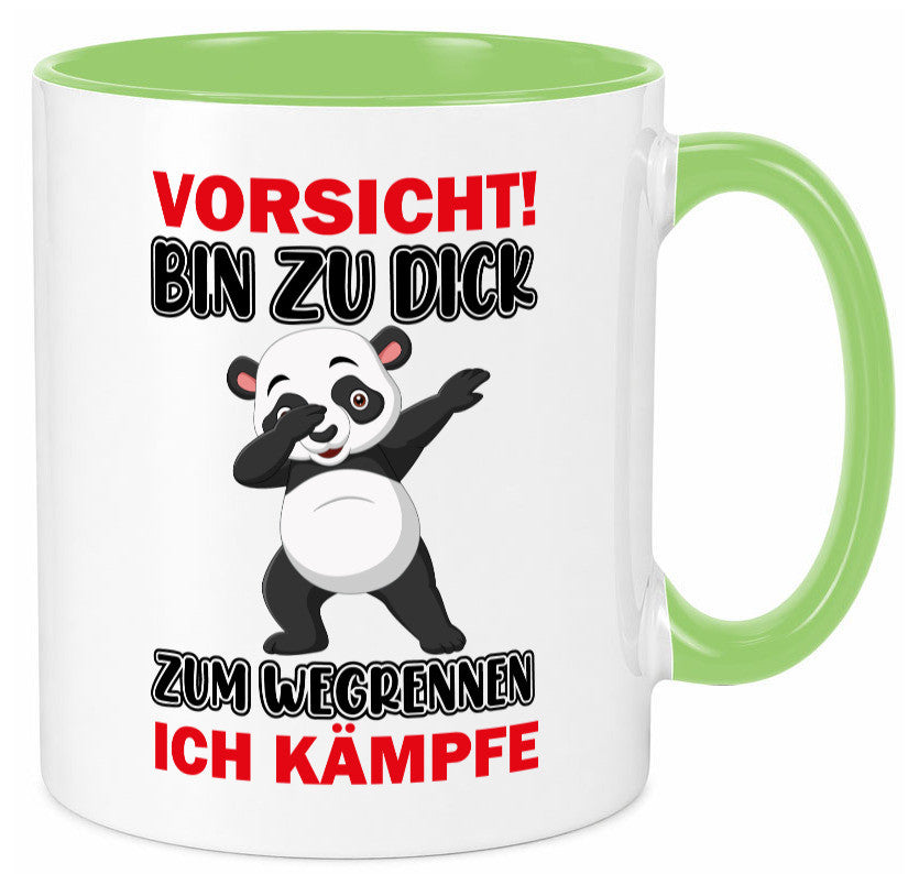Ich bin ein Kämpfer Geschenk Humor Geschenkidee lustiger Spruch Tasse