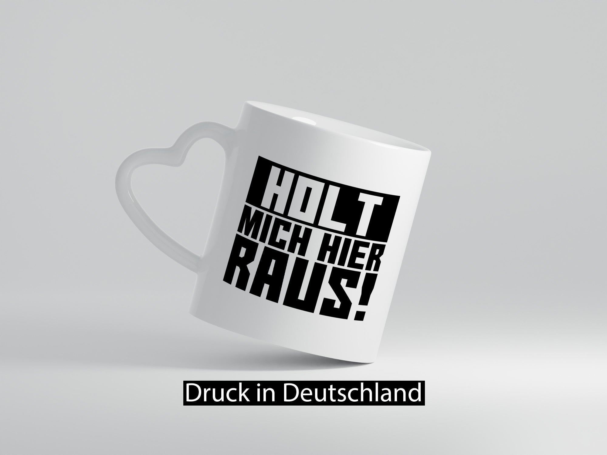 Holt mich hier raus | lustiger Spruch Arbeit Büro Job Geschenk Kollegen Tasse