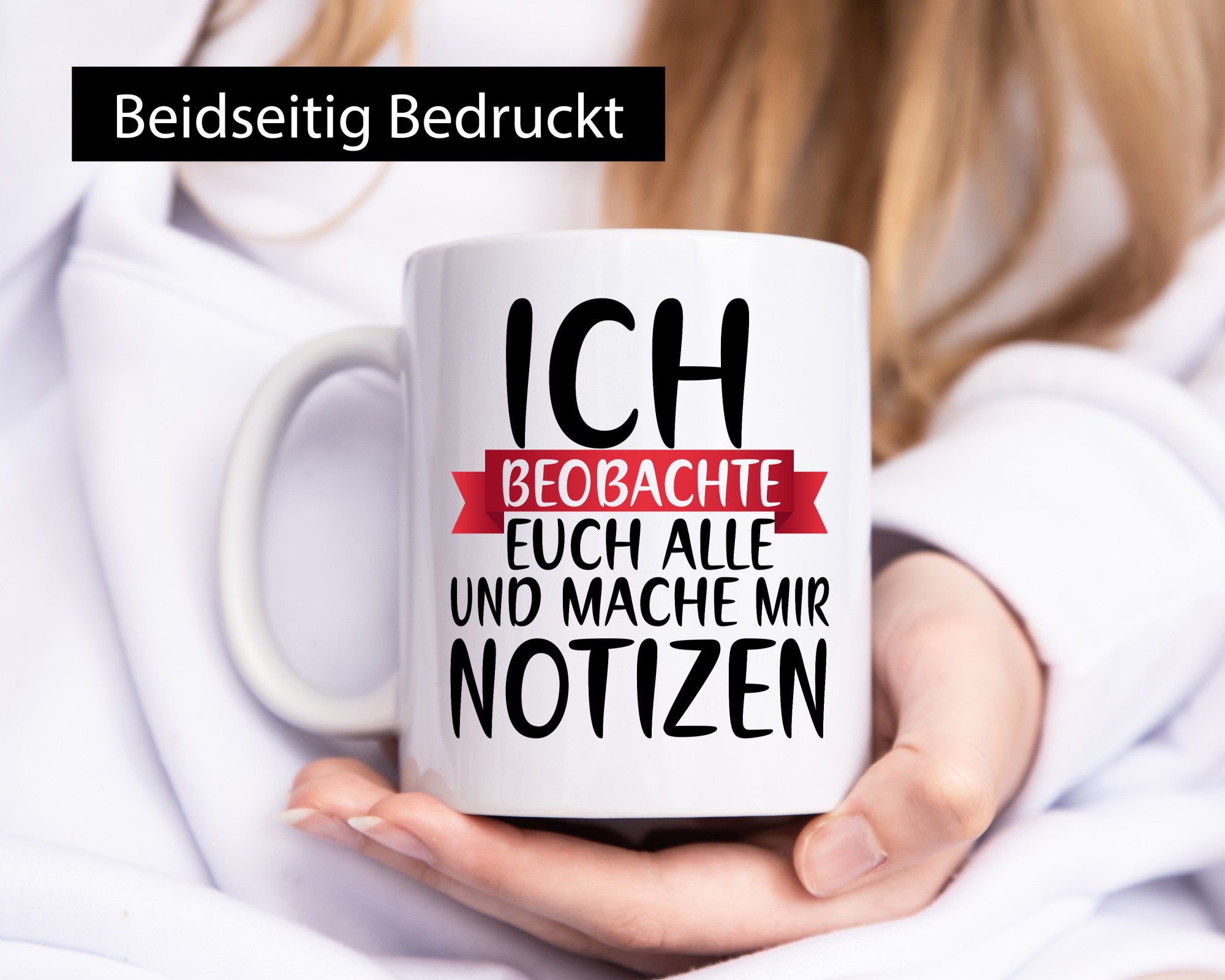 Ich beobachte euch alle | Chef Boss Arbeit Notizen lustiger Spruch Geschenk