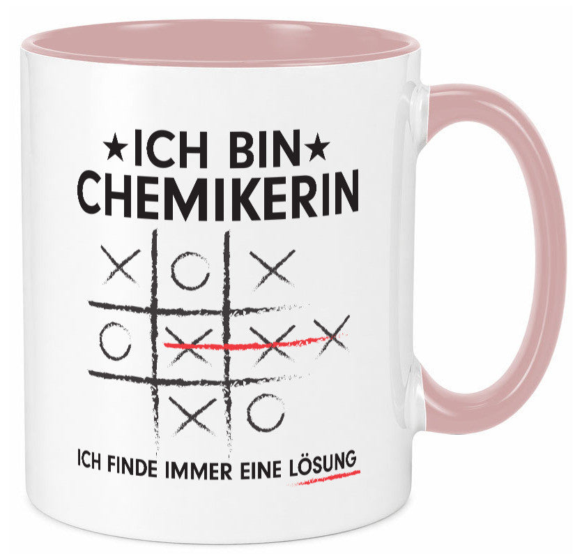 Lösung finden: Chemikerin | Chemie Labor v2 Humor Geschenkidee Tasse