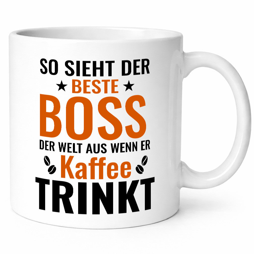 Kaffee trinkt: Boss | Führungskraft Vorgesetzter Geschenkidee Humor Tasse